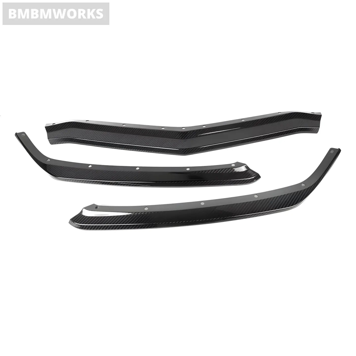 Chevrolet Corvette C8 Carbon Fiber Front Bumper Splitter Front Lip Chin Spoiler Diffuser (2019 + ) Body Kits &