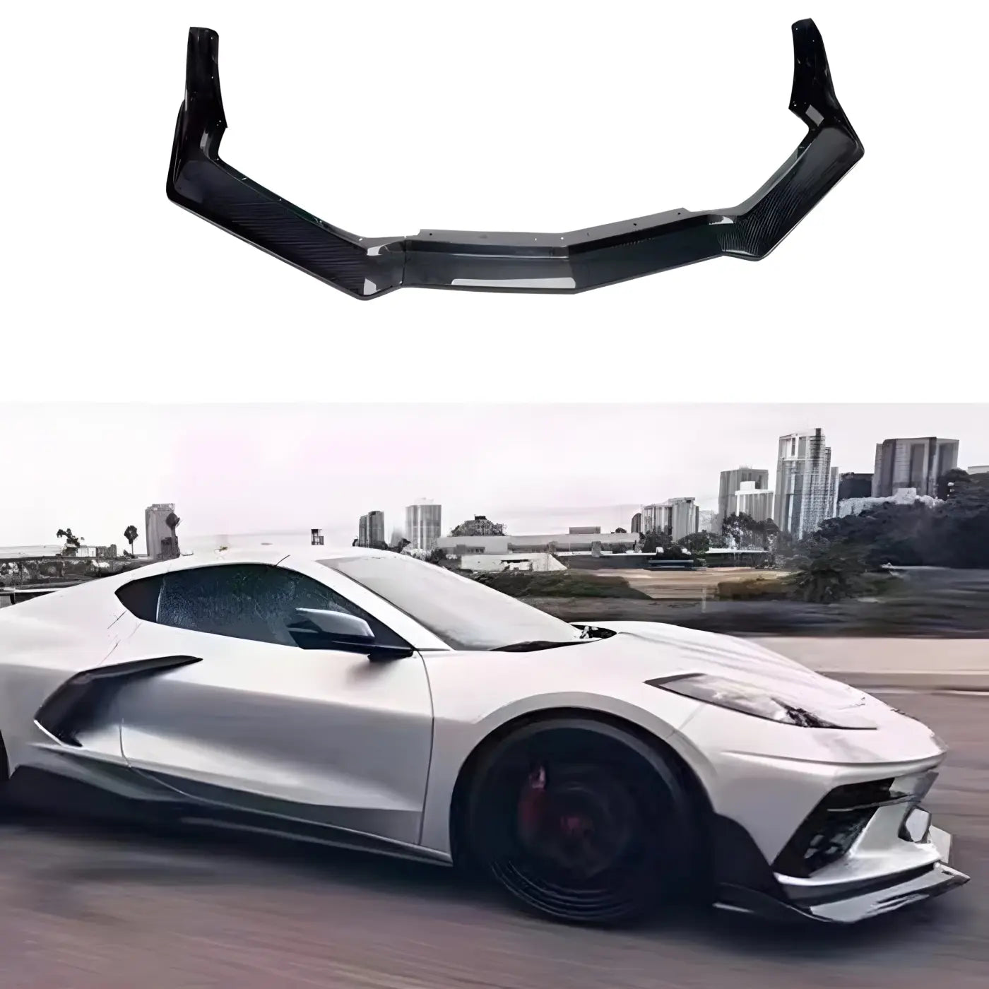 Chevrolet Corvette C8 Carbon Fiber Front Shovel Surround Body Kit (2020-2024) Body Kits & Performance 2