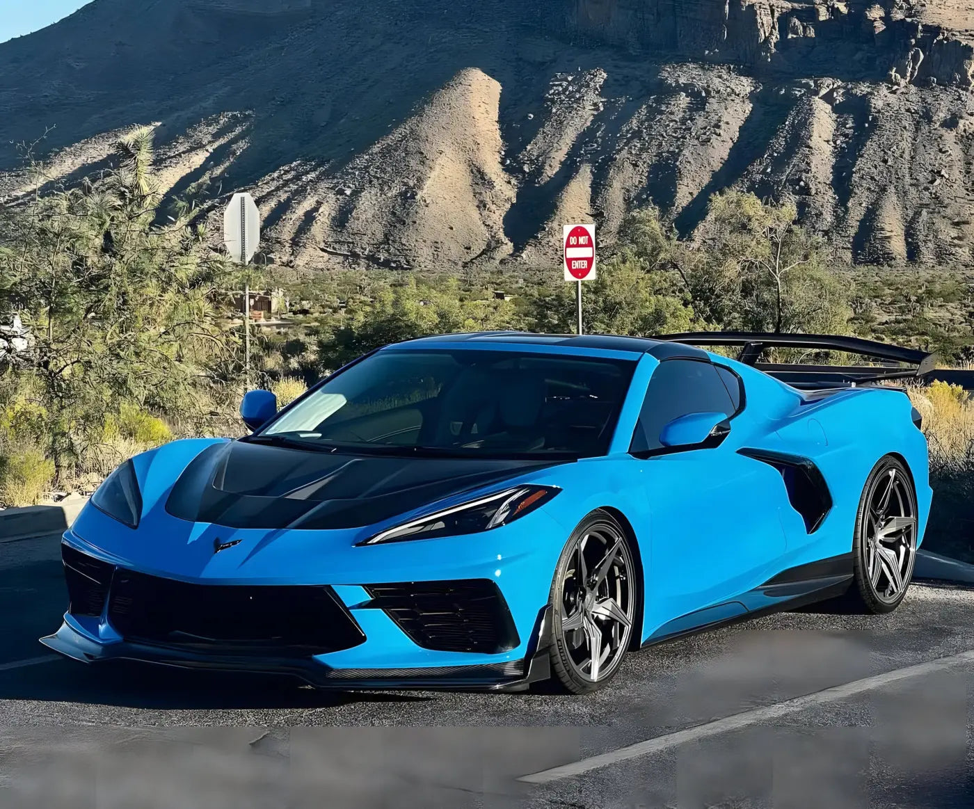 Chevrolet Corvette C8 Carbon Fiber Hood (2019-Present) Body Kits & Performance 4
