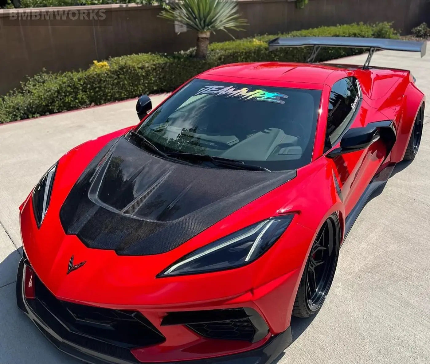 Chevrolet Corvette C8 ST Style Carbon Fiber Hood (2019-Present) Body Kits & Performance 2