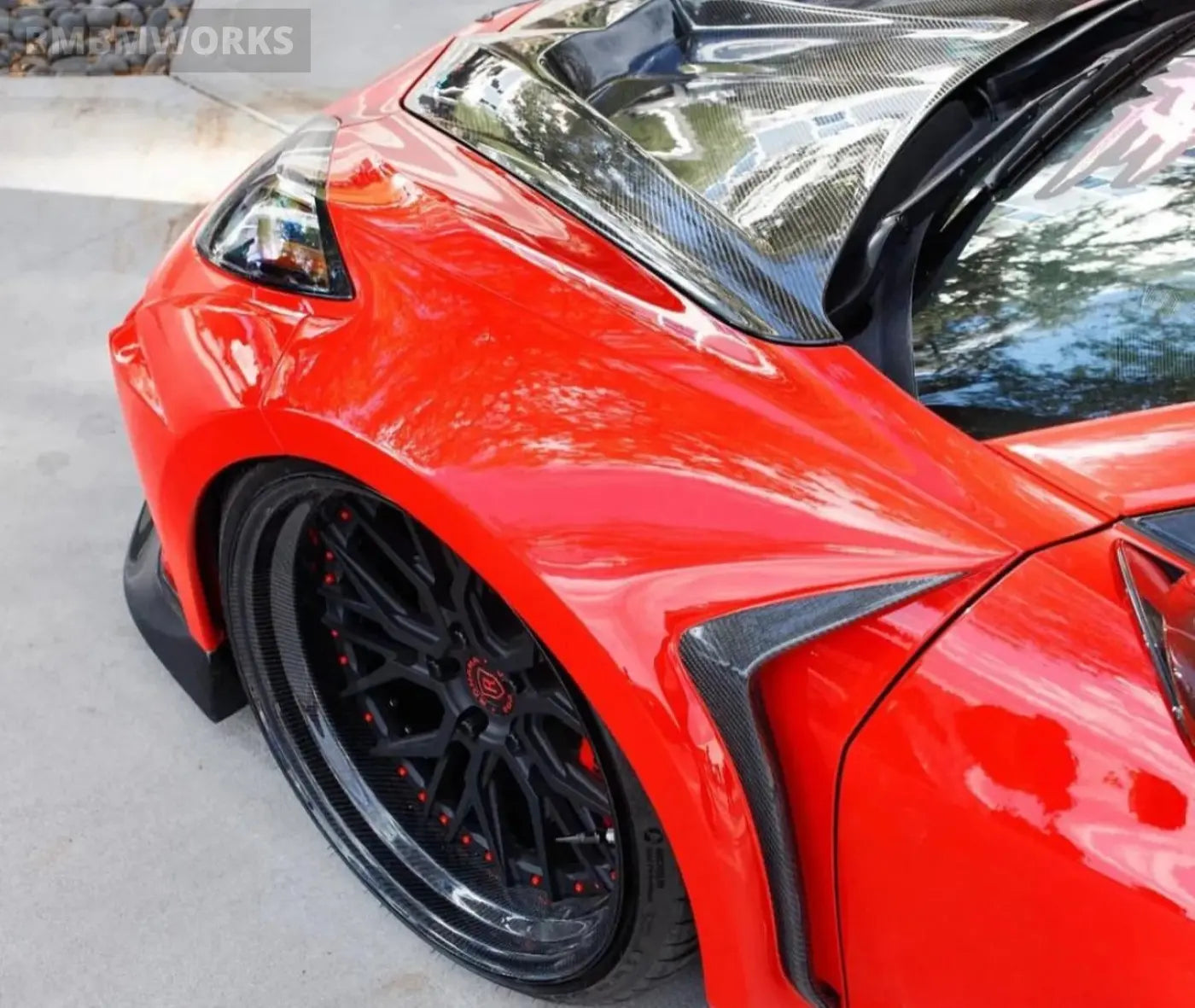 Chevrolet Corvette C8 ST Style Carbon Fiber Hood (2019-Present) Body Kits & Performance 2