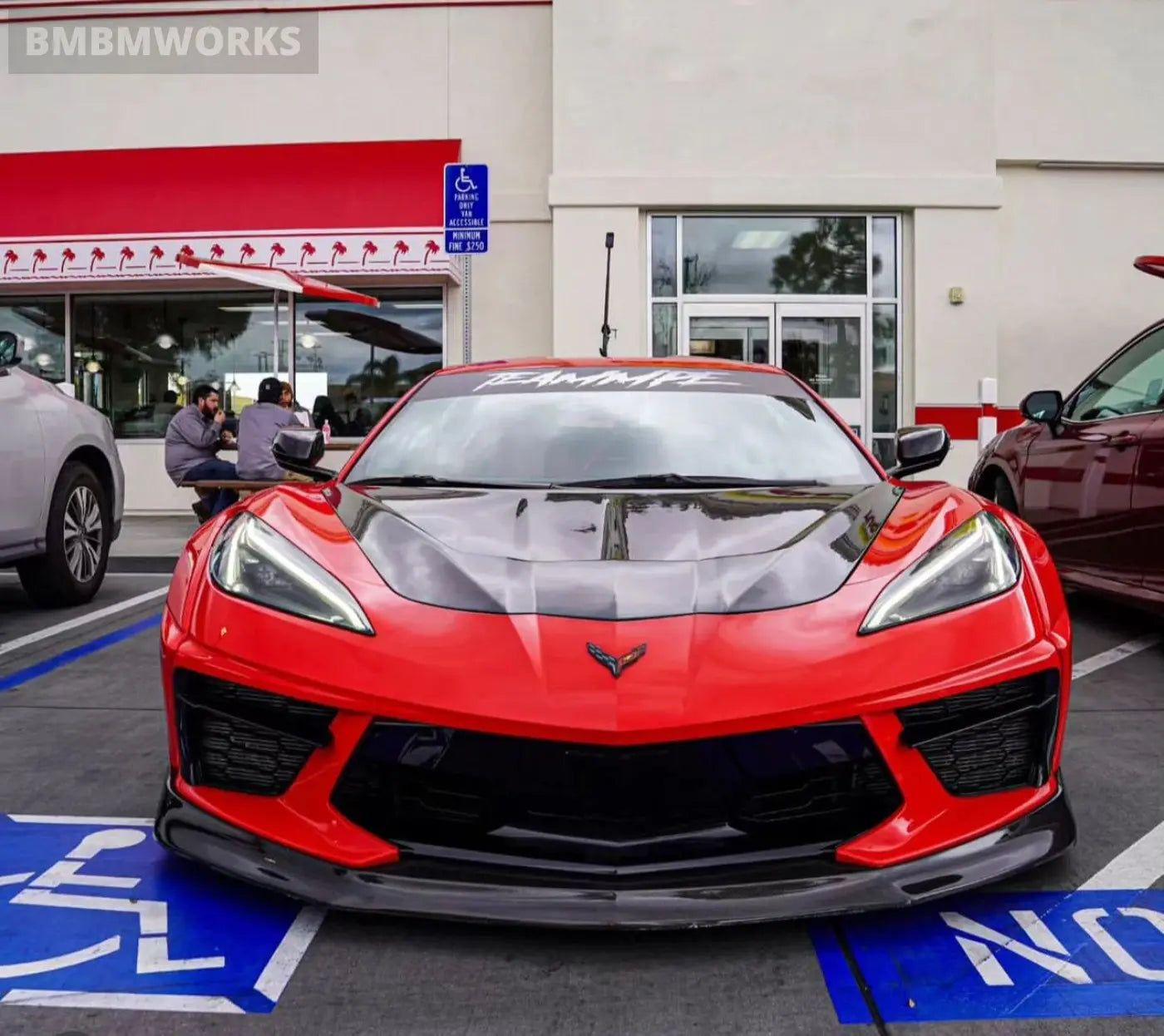 Chevrolet Corvette C8 ST Style Carbon Fiber Hood (2019-Present) Body Kits & Performance 2