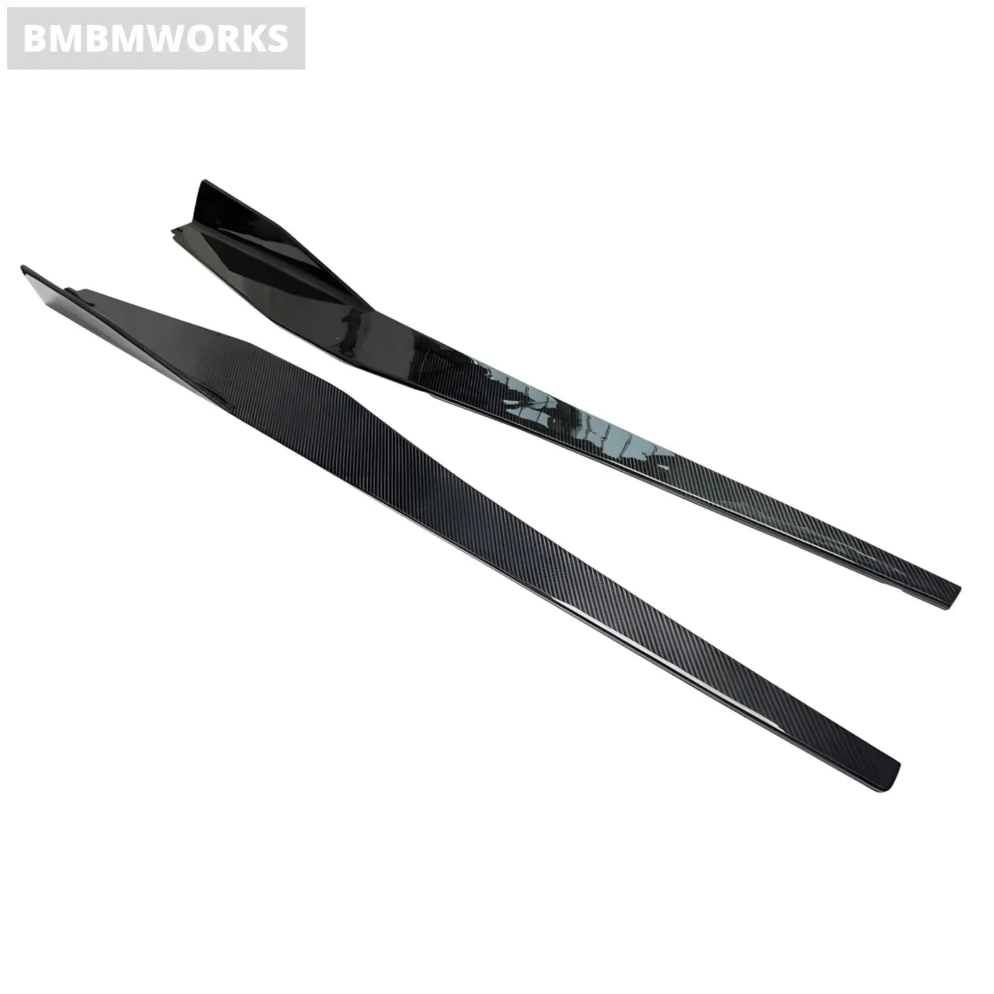 Chevrolet Corvette C8 Z06 Carbon Fiber Side Skirt Splitters with Winglets (2020 + ) Body Kits & Performance 2