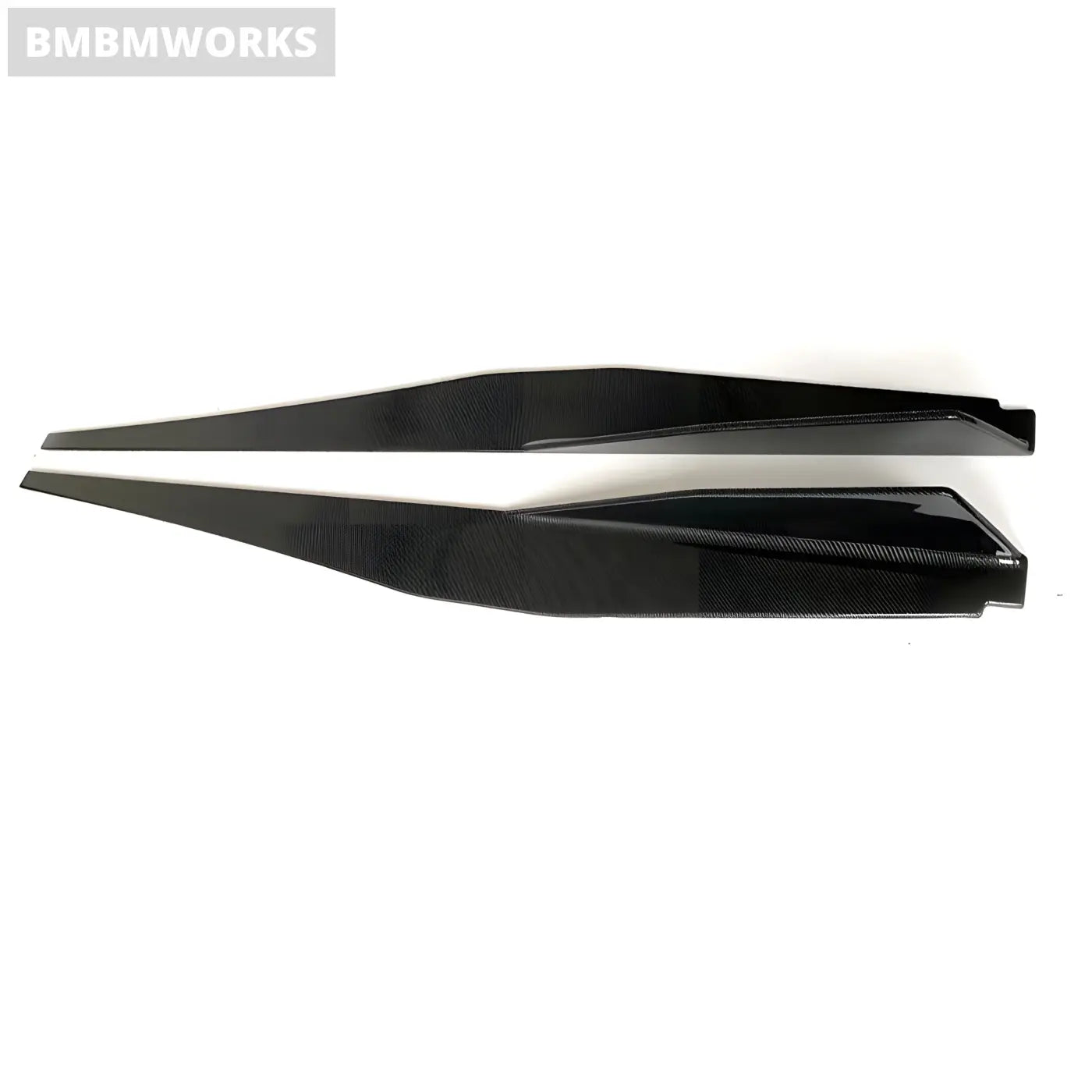 Chevrolet Corvette C8 Z06 Carbon Fiber Side Skirt Splitters with Winglets (2020 + ) Body Kits & Performance 2