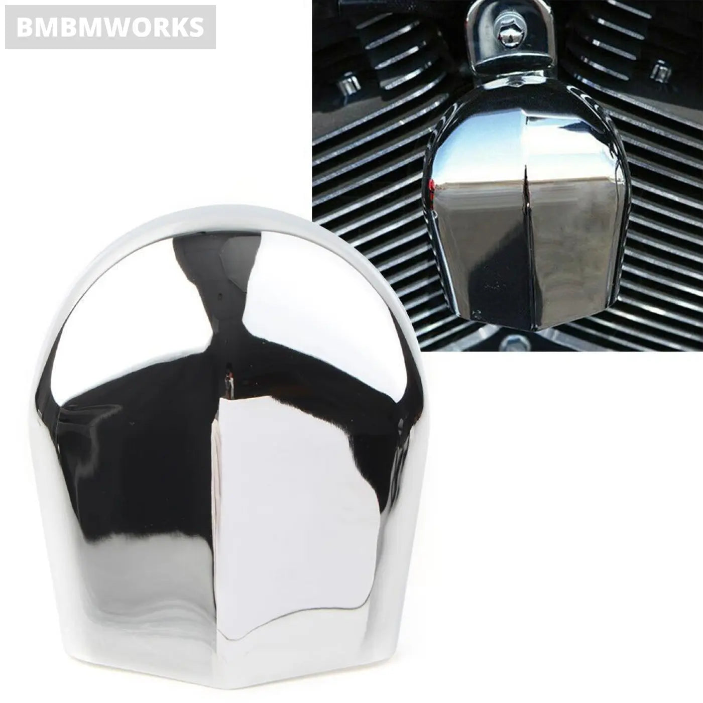 Chrome Horn Cover Harley Davidson Touring Road King Street Electra Glide 1993-18