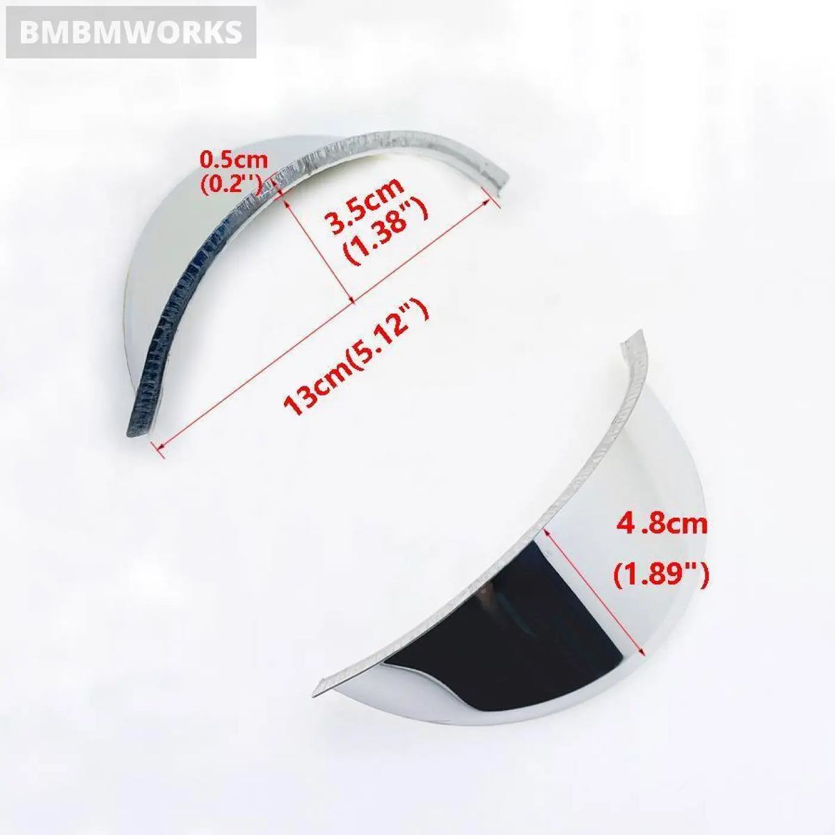Chrome Metal Rainproof Headlamp Cover Benelli Vespa Triumph