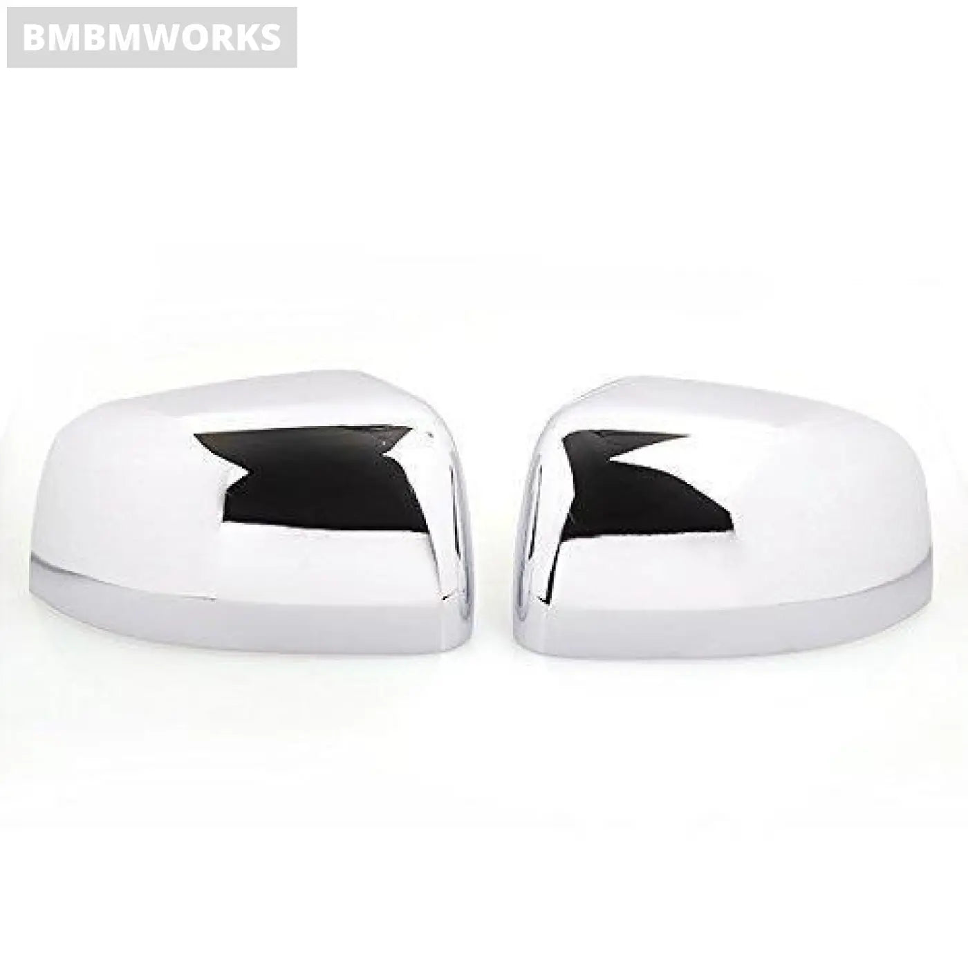 Chrome Top Half Side Mirror Cover Jeep Grand Cherokee 2011-2016 Dodge Durango