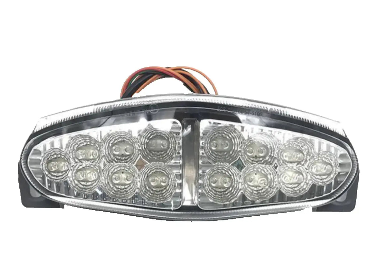 Clear Rear Tail Light Brake Turn Signals Kawasaki Ninja 650R Er6N Er6F Er 6F 6N