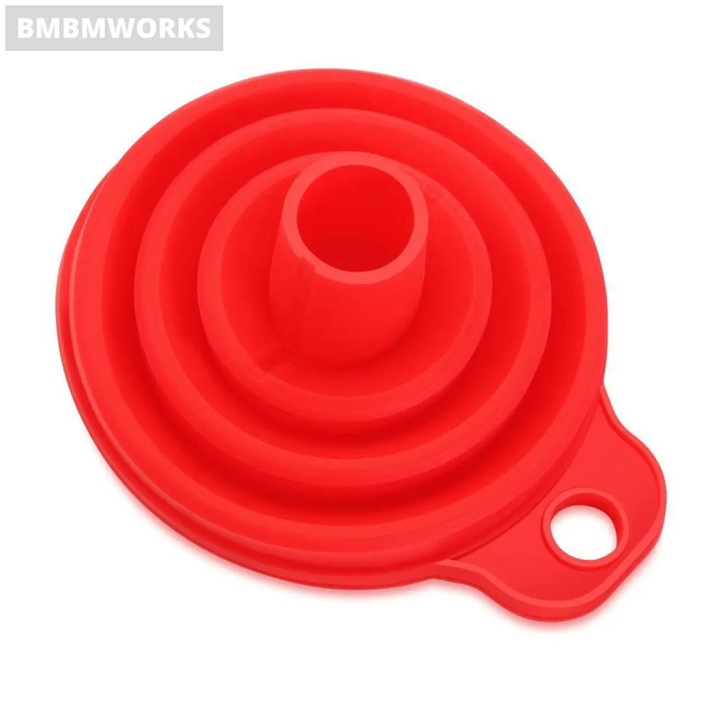 Collapsible Silicone Engine Funnel Peugeot 206 307 207 Alfa Romeo Mercedes W204