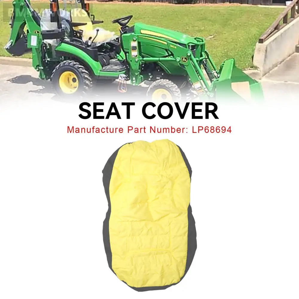 Compact Utility Tractor Seat Cover John Deere Lp68694 1025R & 2025R