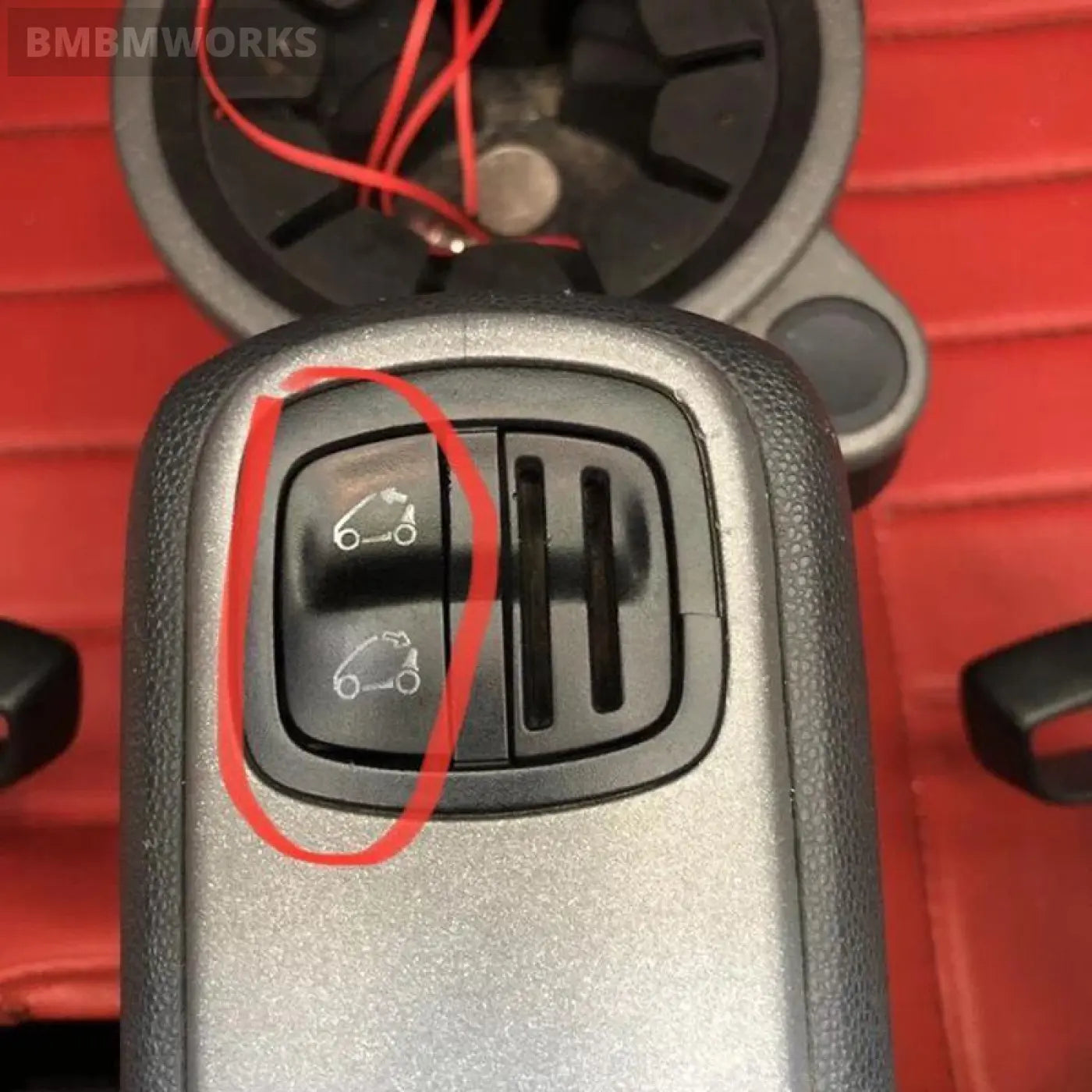 Convertible Lift Switch Sunroof Button Mercedes-Benz Smart 451 For Two