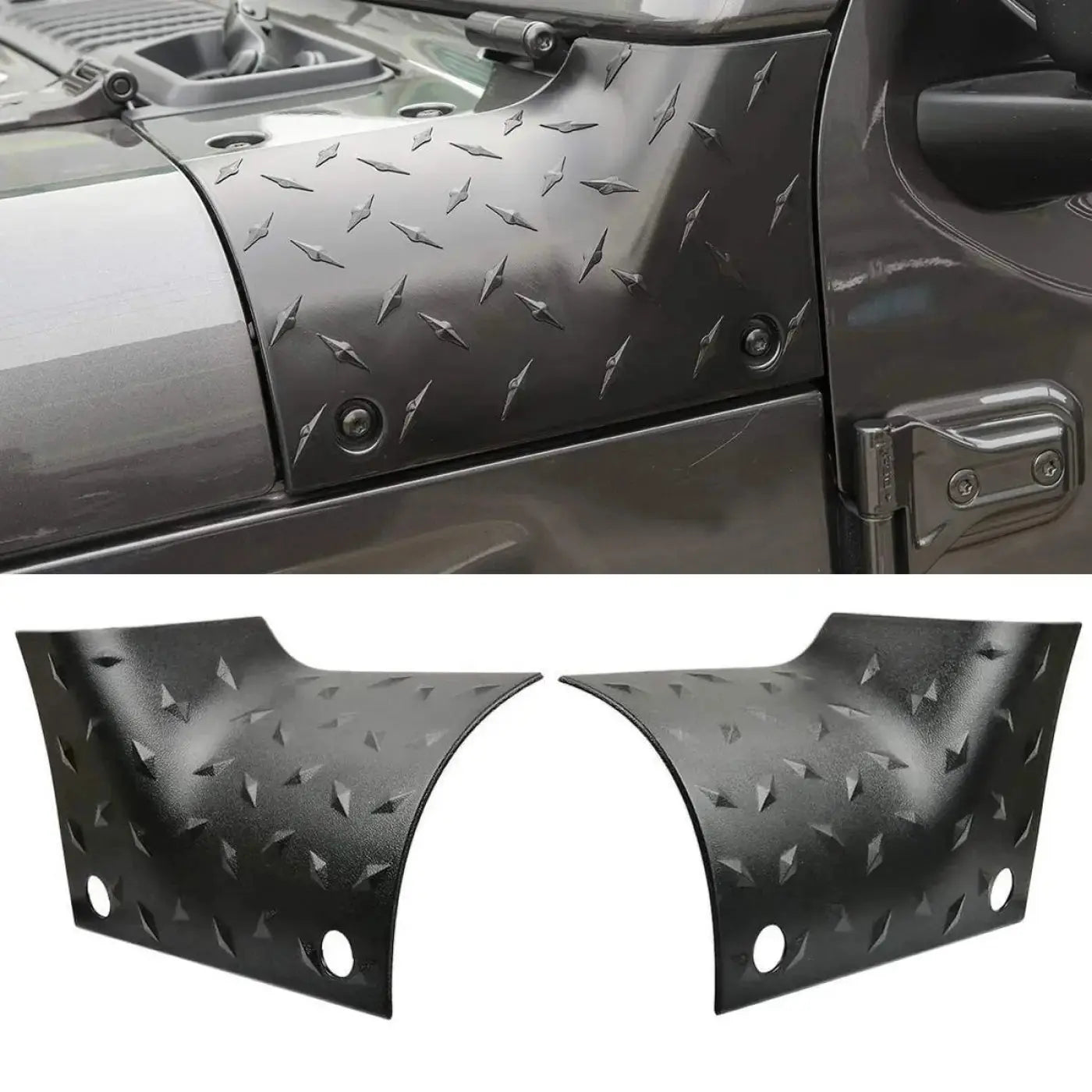 Cowl Body Armor Outer Engine Hood Cover Guard Jeep Wrangler Jl Gladiator Jt 2018