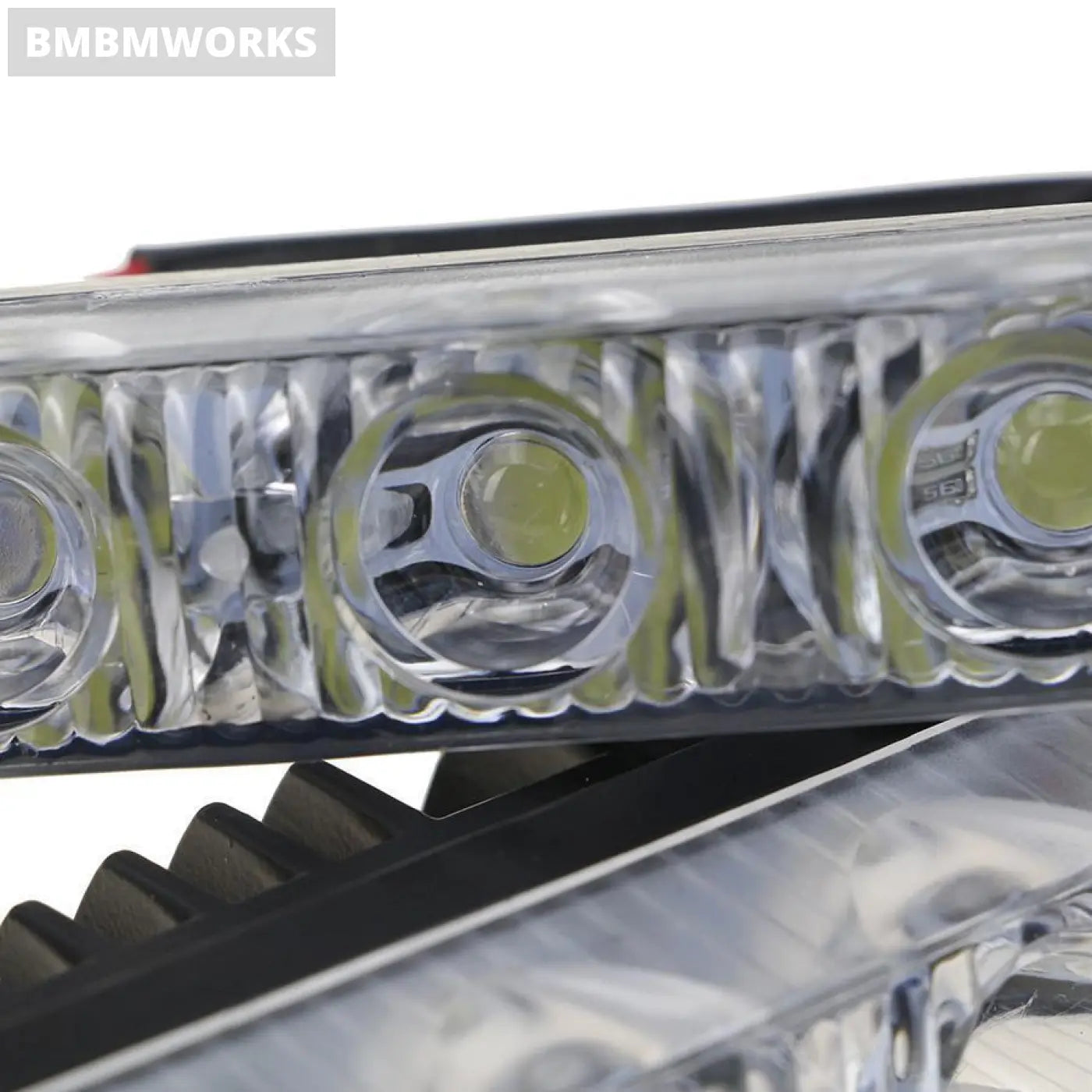Daytime Running Light For 6 Led Warning Driving Fog Lamp Auto Head Dc 12V 6000K