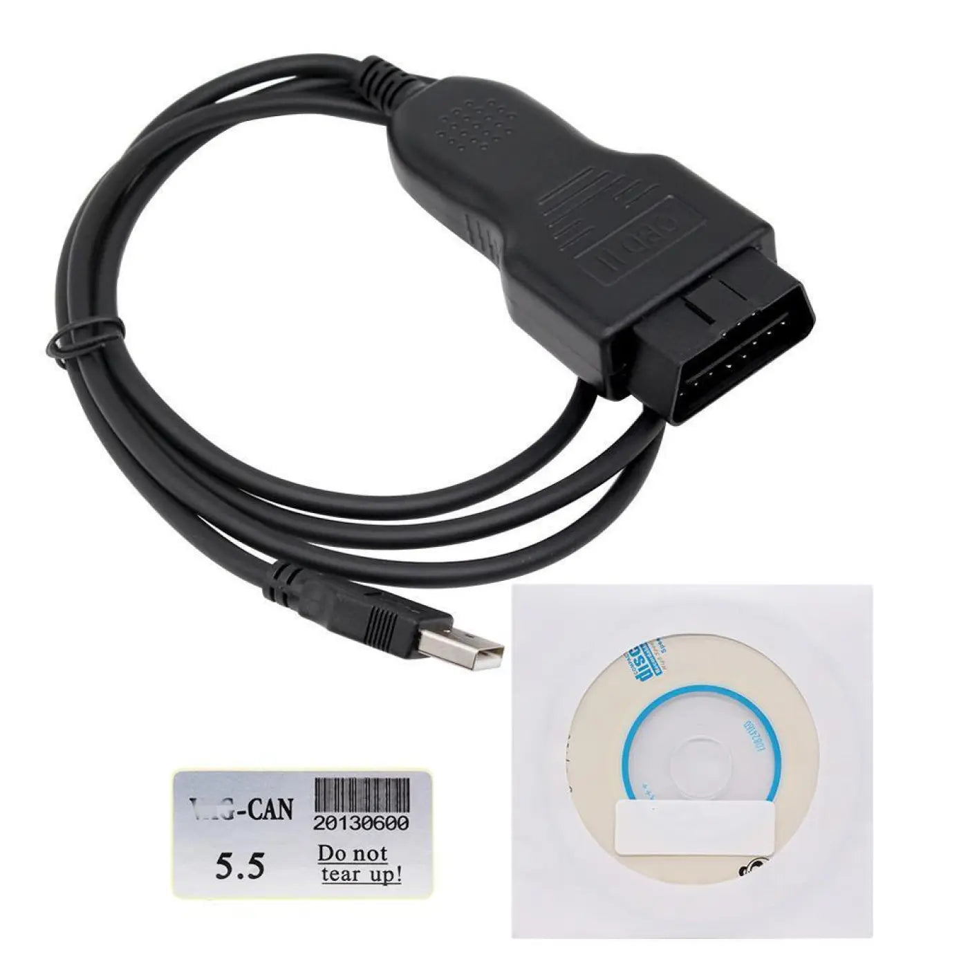Diagnostic Cable Scanner Vag Can Commander 5.5+ Pin Reader 3.9 Beta Vw/Audi