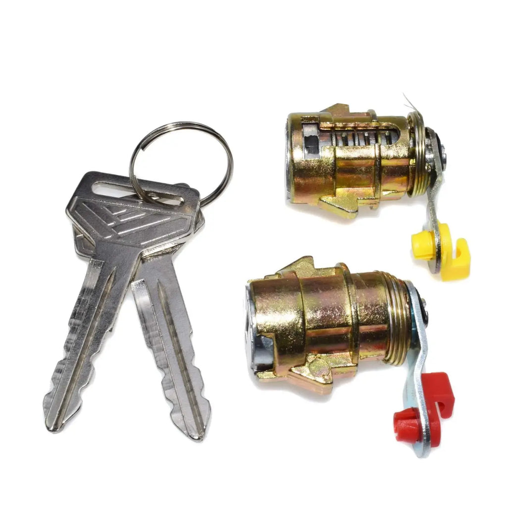 Door Lock Barrel Cylinder Set & Keys Toyota Corolla Hilux Geo Prizm 1988-1992