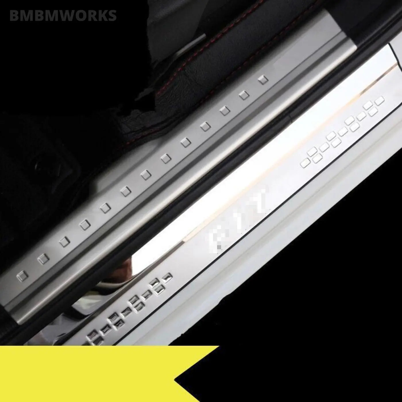 Door Sill Trim Protectors Guard Cover Honda Fit Jazz 2014 2015 2016-2018