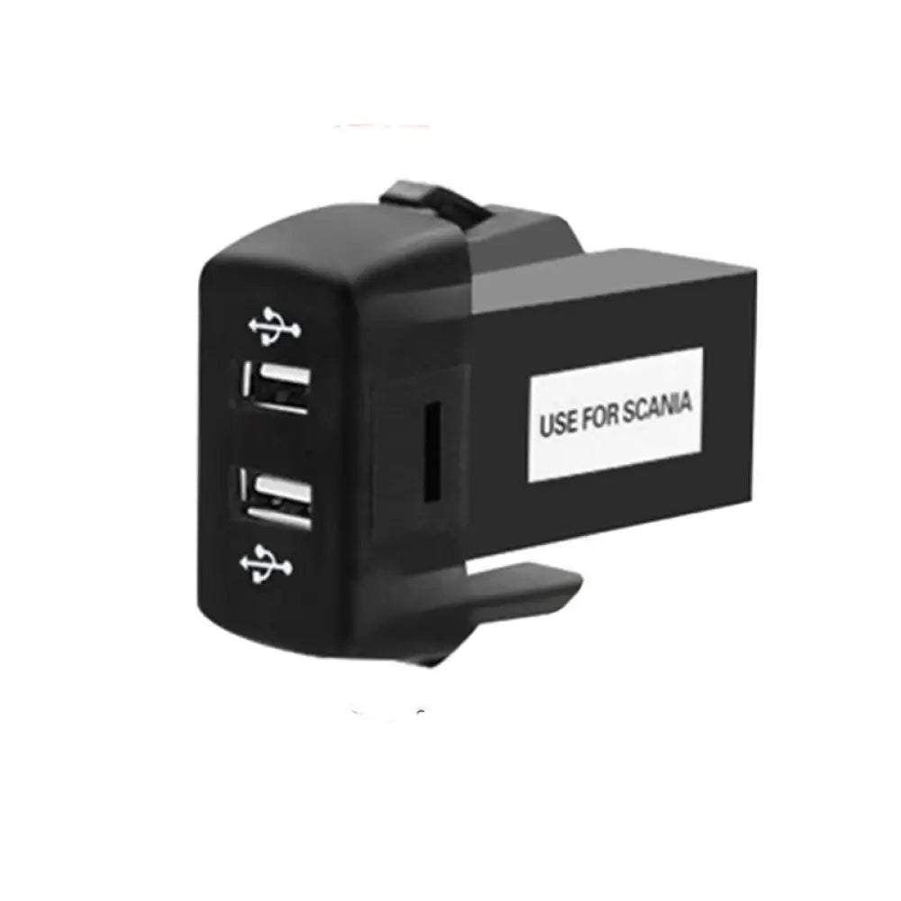 Dual USB Charger Power Socket 5v 2.1a/2.1a Scania Truck Series R P ...