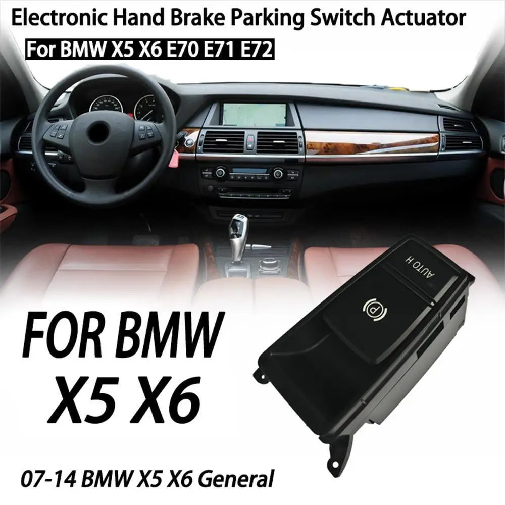 Electronic Hand Brake Parking Switch Actuator For Bmw X5 E70 2006-2013 E71 E72