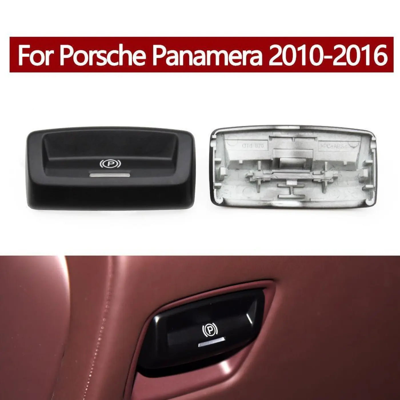 Electronic Parking Hand Brake Release Pull Switch Button Porsche Panamera 970