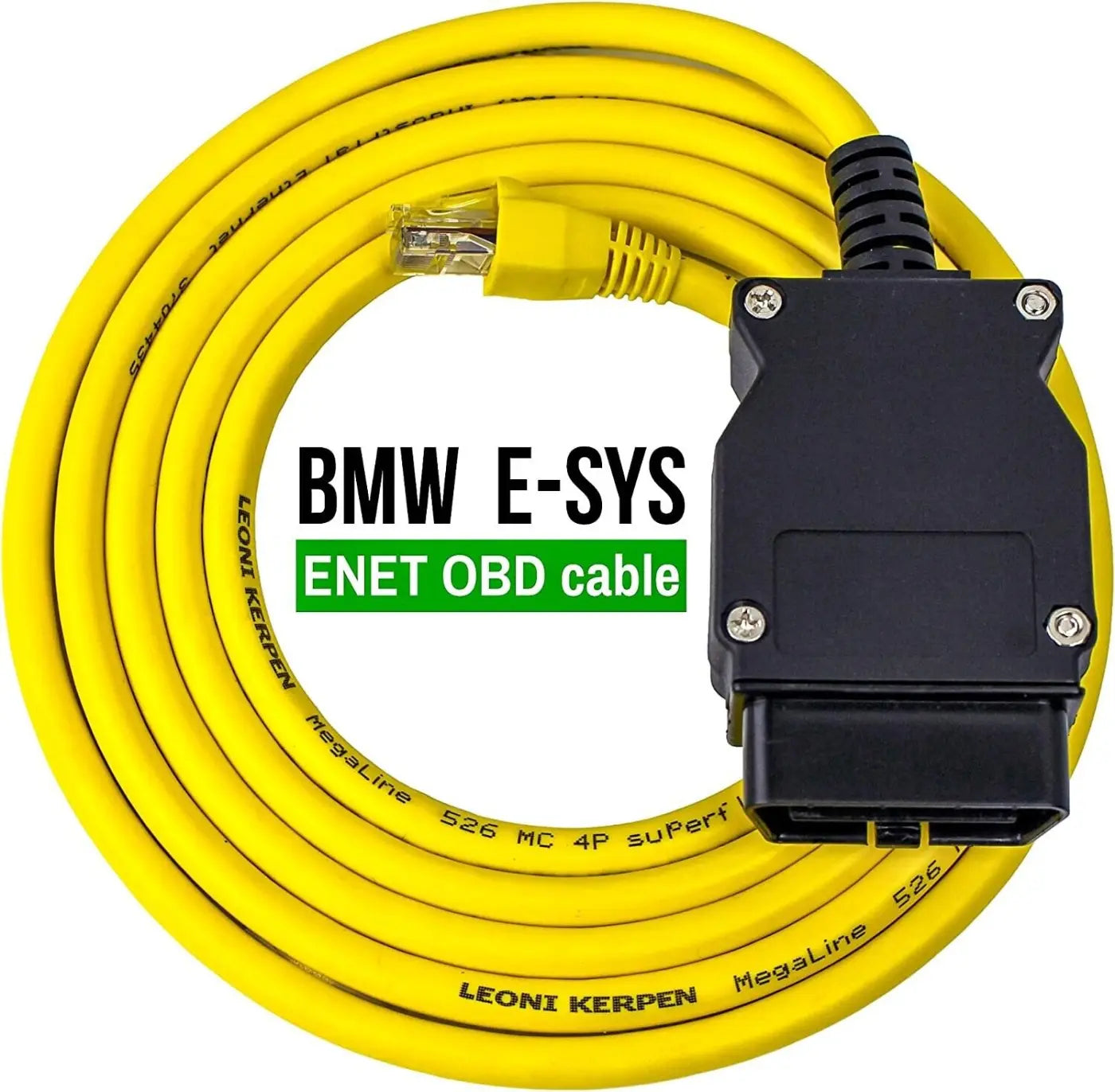 Enet Obd Cable For Bmw Icom E-Sys Ista Bootmod3 Bimmercode Obd2 Coding F-Series