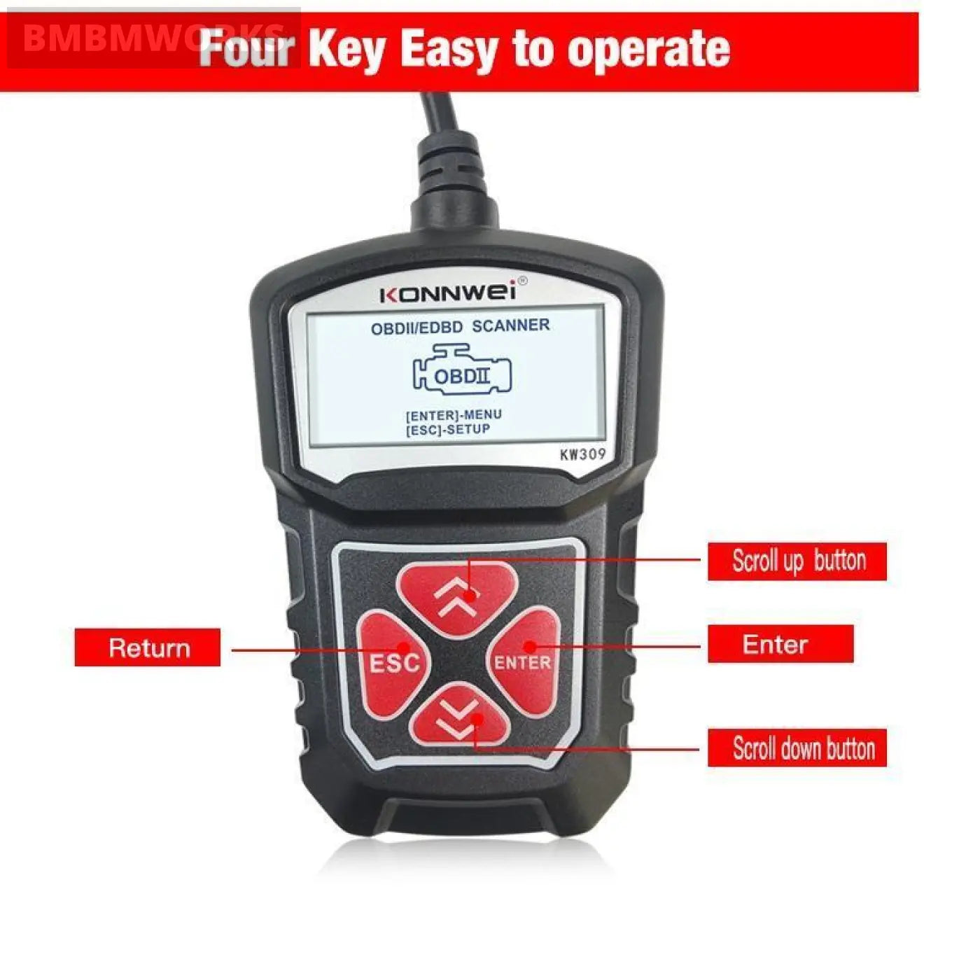 Engine Code Reader Scanner Diagnostic Scan Tool Cadillac Srx Xt5 Cts Escalade 3