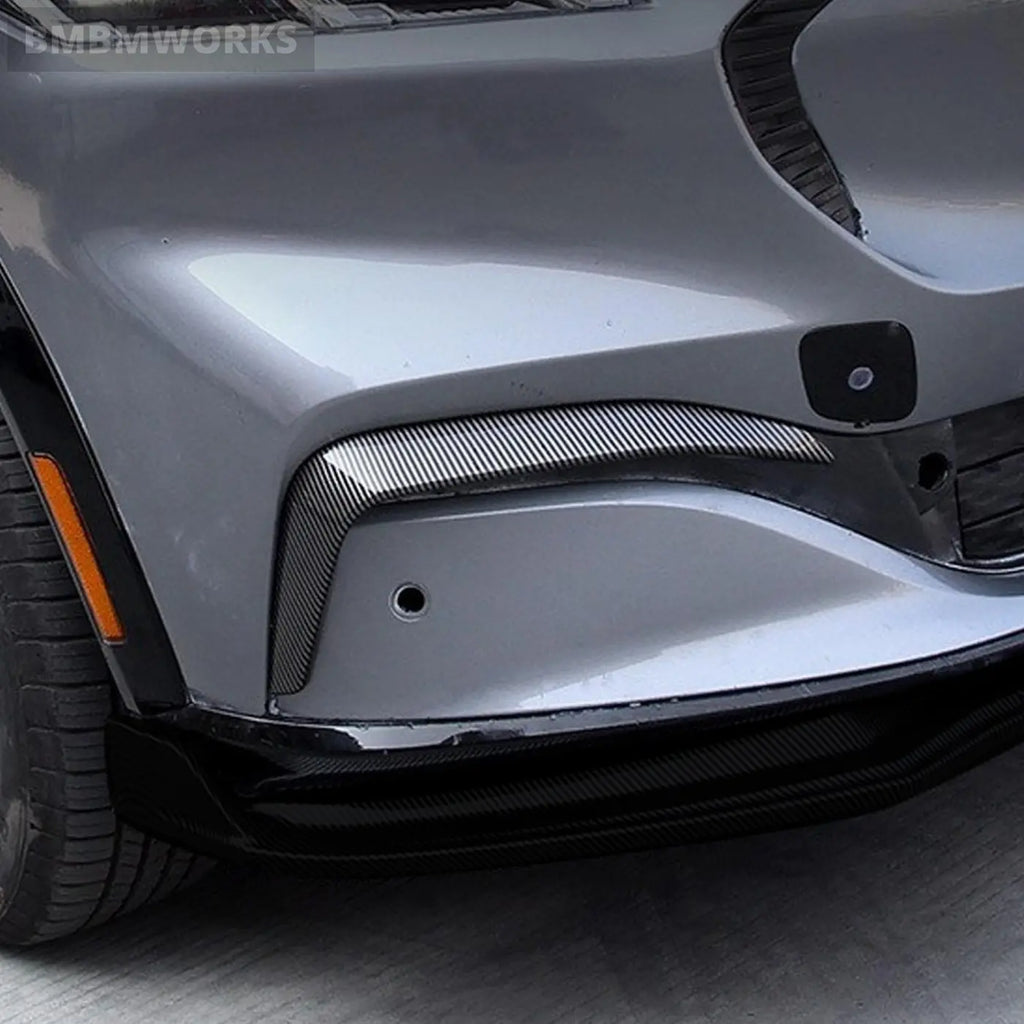 Exterior Front Fog Lamp Light Eyebrow Strip Trim Ford Mustang Mach-E 2021-2023