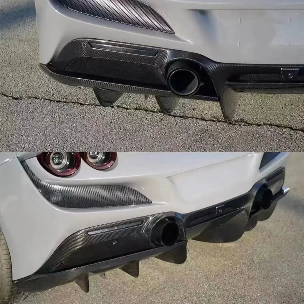 Ferrari F8 Carbon Fiber Rear Diffuser Body Kit (2019 + ) Body Kits & Performance 4