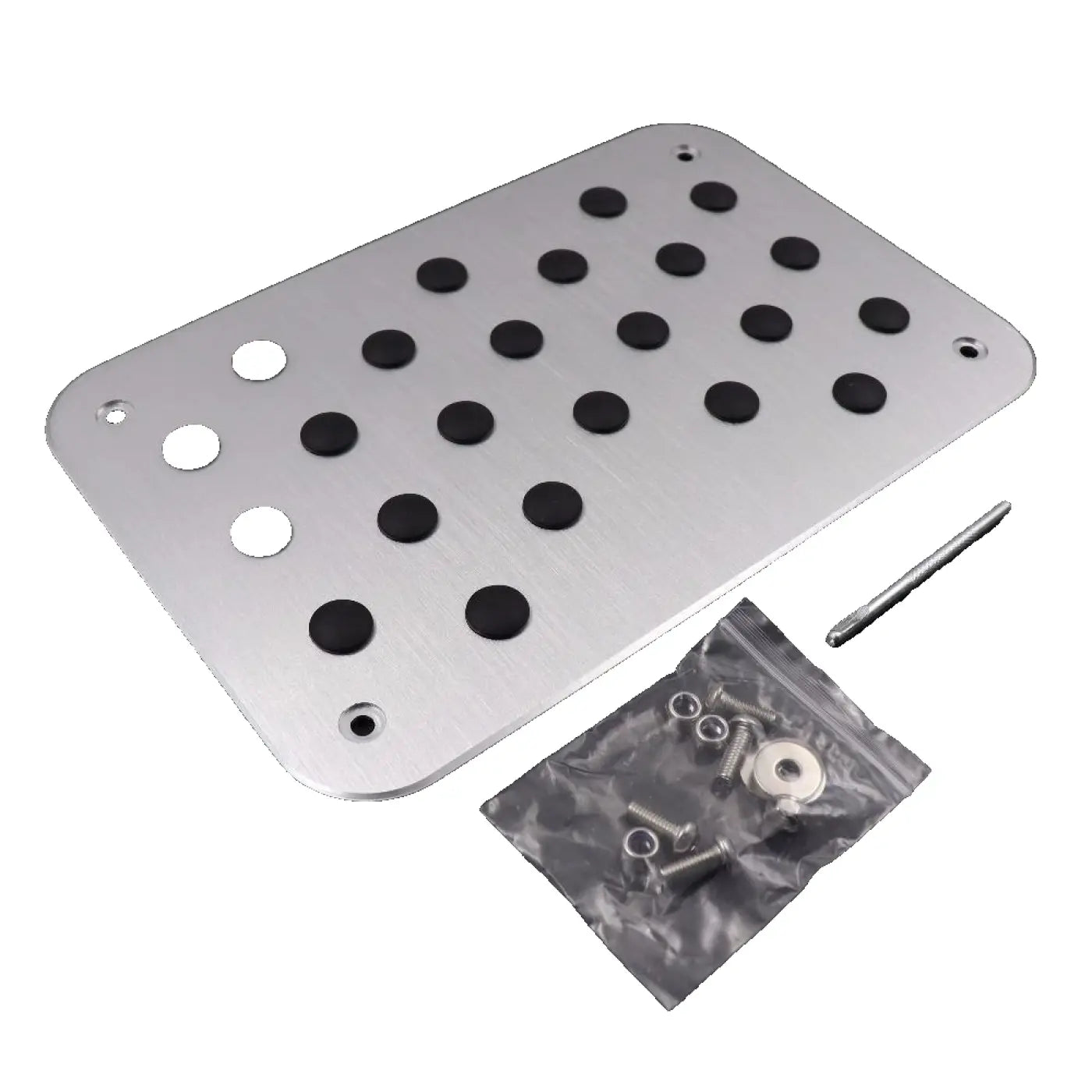 Foot Rest Pedal Pad Floor Mat Alfa Romeo Giulia Giulietta Mito Stelvio 156 4C 8C