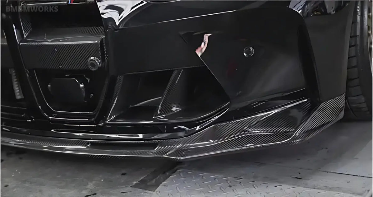 Forged Carbon Fiber Front Lip Splitter for BMW M3/M4 (G80/G82/G83) Body Kits & Performance