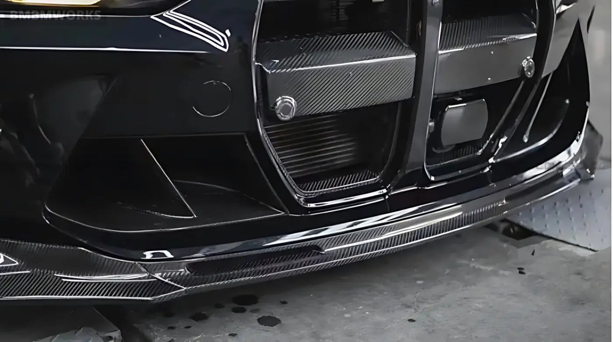 Forged Carbon Fiber Front Lip Splitter for BMW M3/M4 (G80/G82/G83) Body Kits & Performance