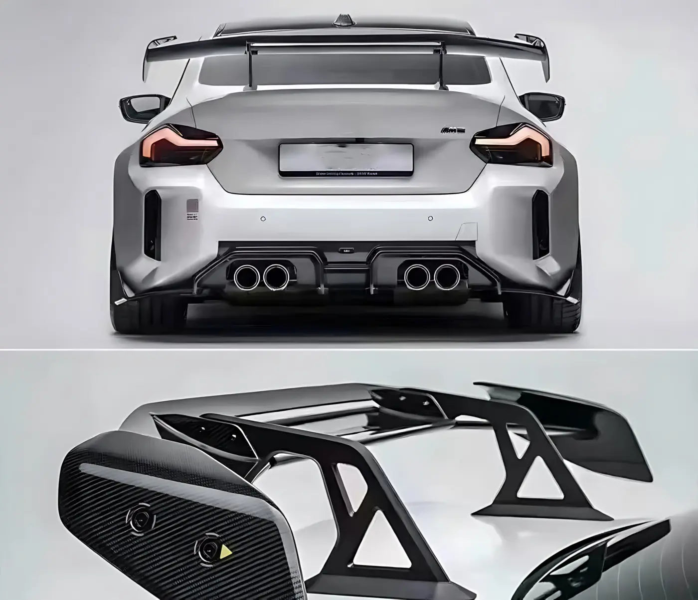 Forged Carbon Fiber Wing Spoiler for BMW M2 (G87) Body Kits & Performance