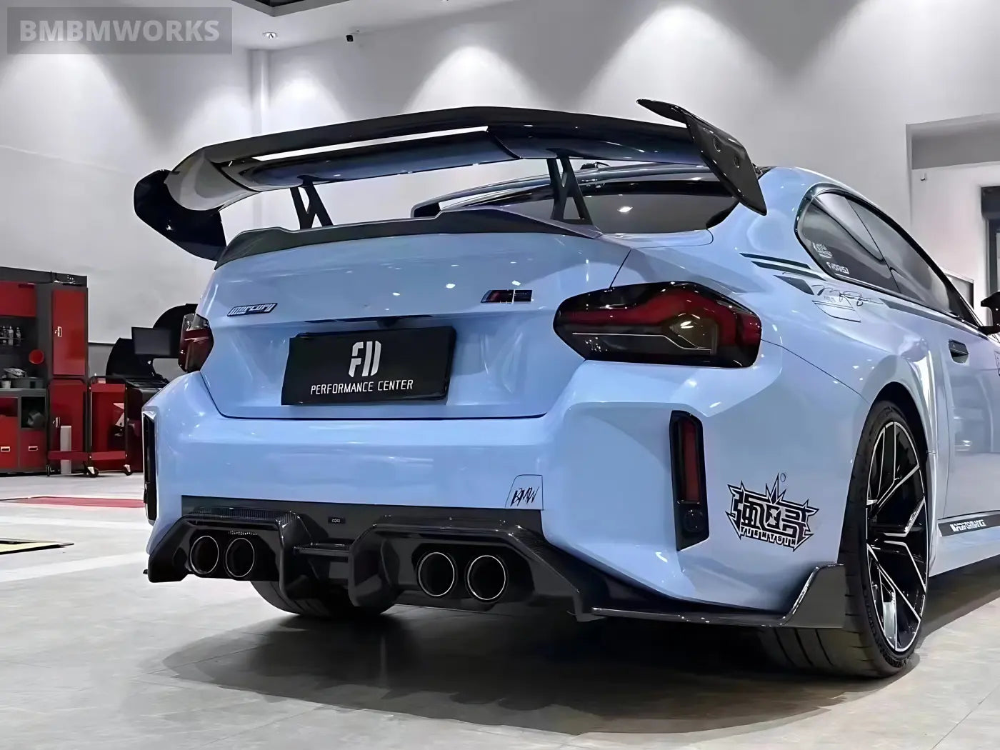 Forged Carbon Fiber Wing Spoiler for BMW M2 (G87) Body Kits & Performance