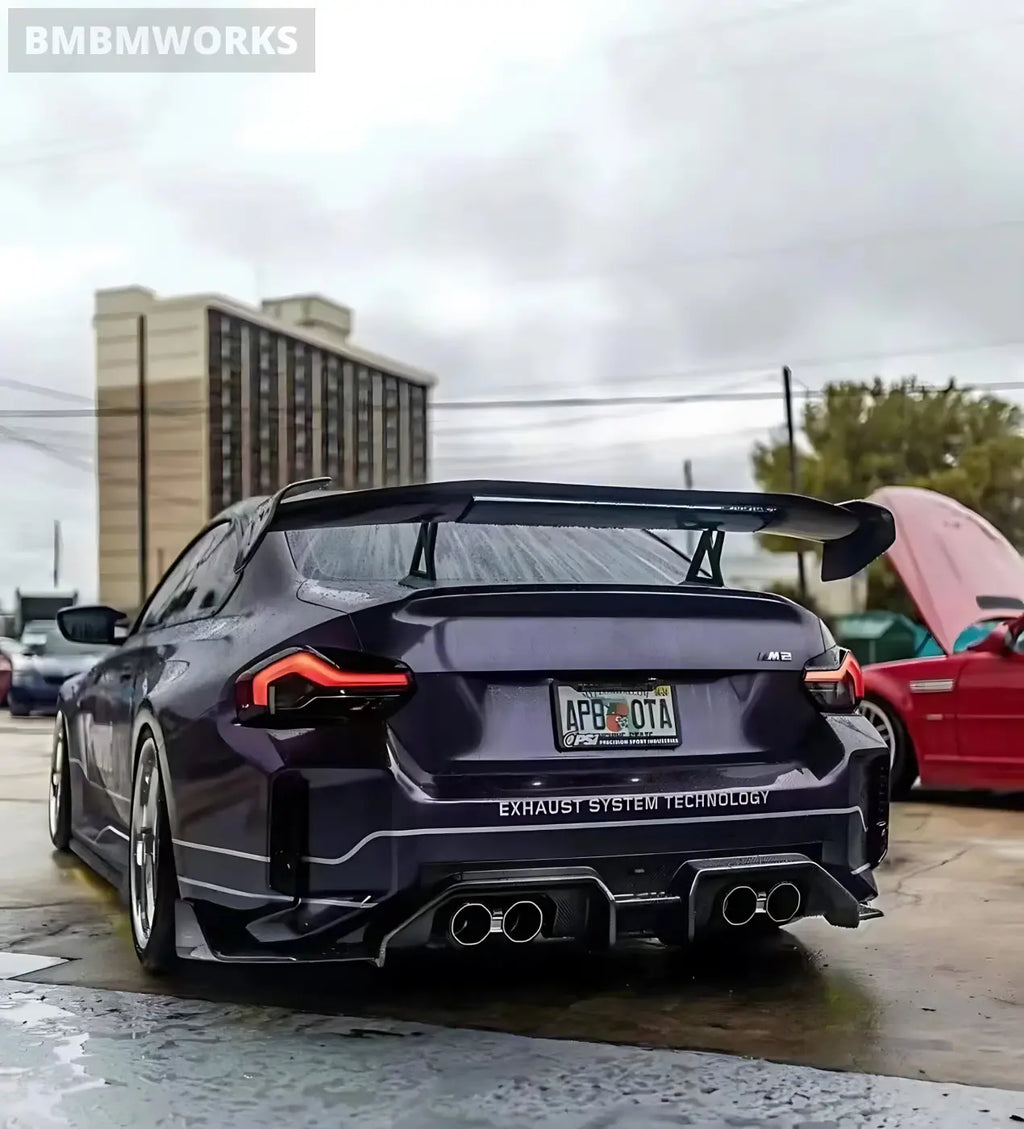 Forged Carbon Fiber Wing Spoiler for BMW M2 (G87) Body Kits & Performance