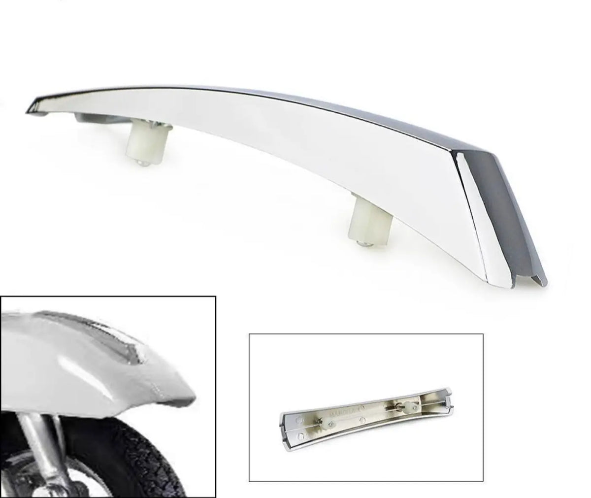 Front Fender Nose Beak Cover Mudguard Vespa Px 125 150 200 Lml T5 2013 - 2020