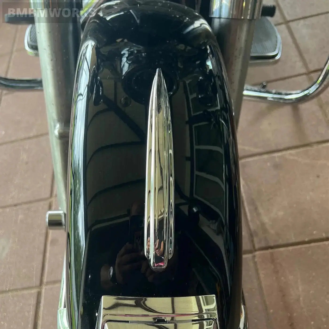 Front Fender Trim Abs Plastic Chrome Harley Touring Street Glide Road 1984