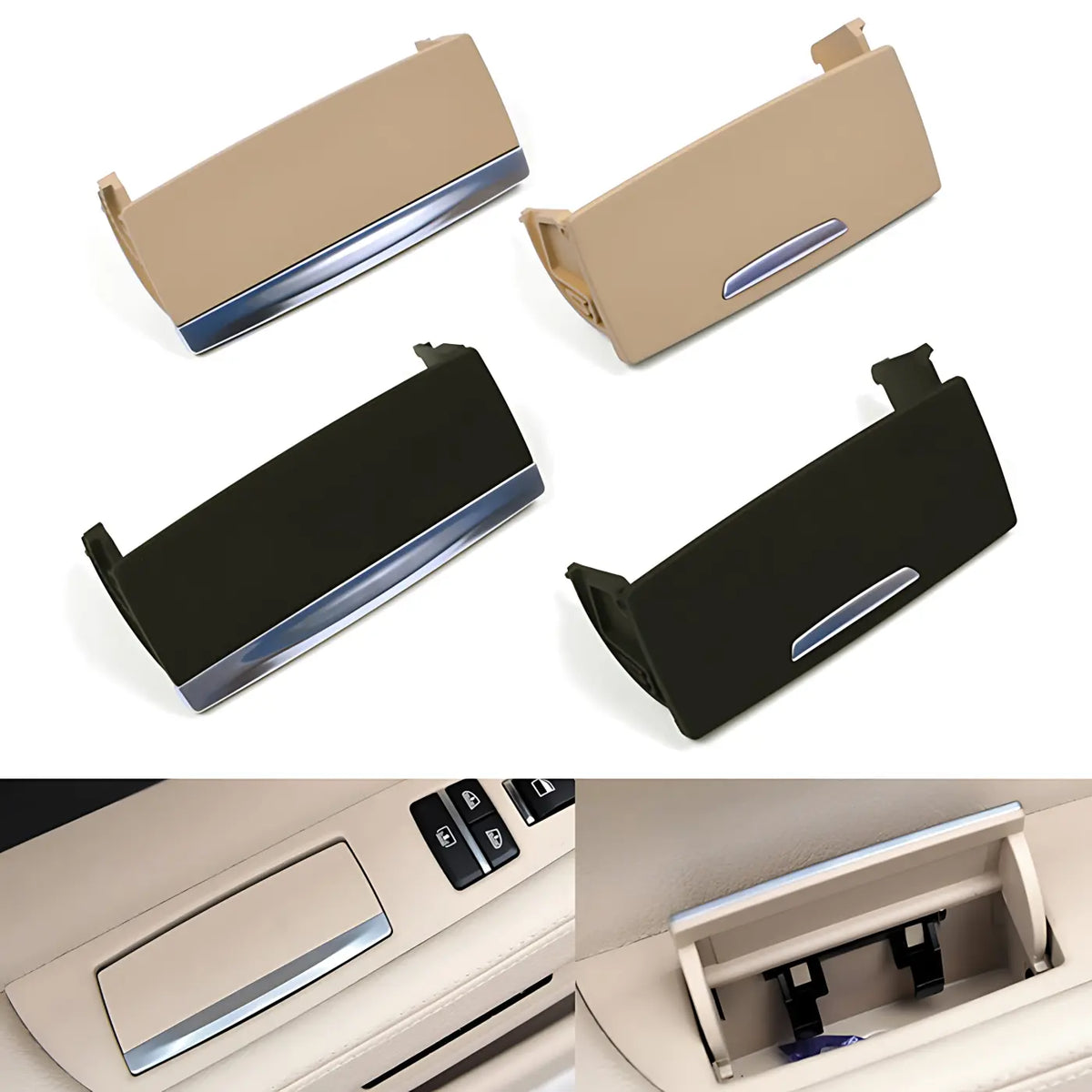 Front/Rear Ashtray Door Storage Box Lid Cover For BMW 3 X1 7 F30 F48 F01 F02