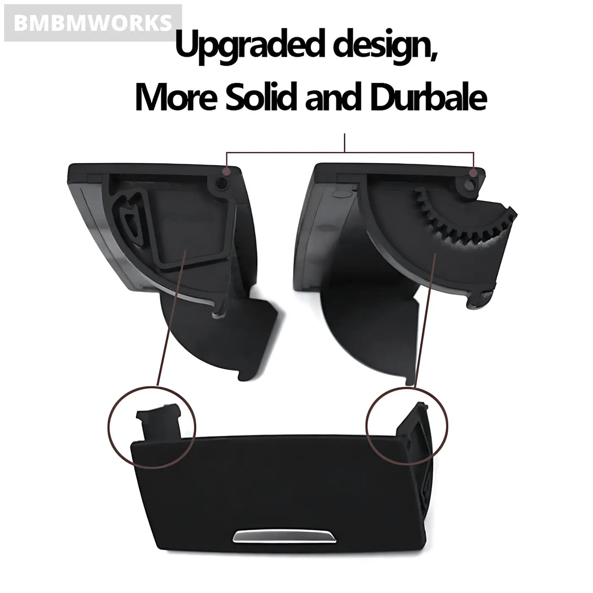 Front/Rear Ashtray Door Storage Box Lid Cover For BMW 3 X1 7 F30 F48 F01 F02