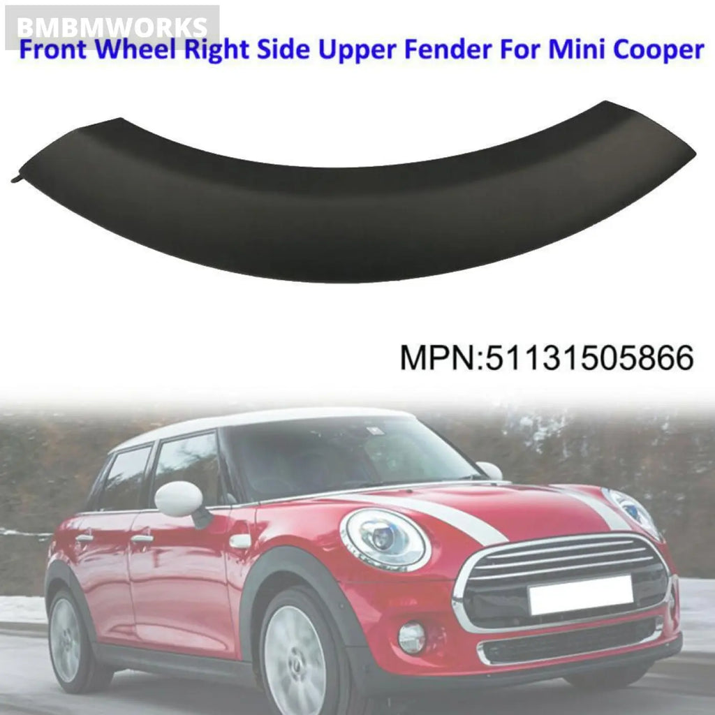 Front Wheel Right Side Upper Fender Arch Cover Trim Cooper 2002-2008 51131505866