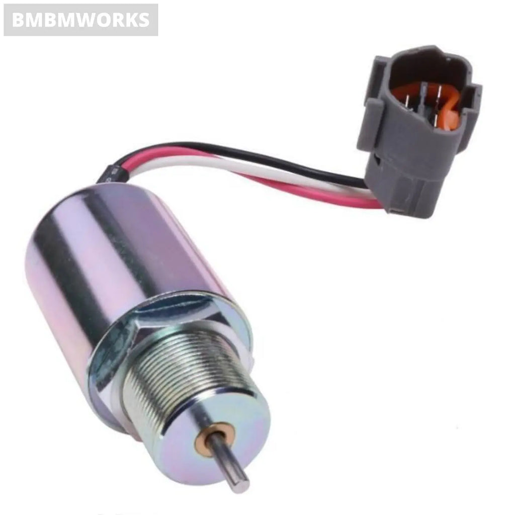 Fuel Cut-Off Solenoid Valve Mahindra Volvo Ec15 Toro 223D Mitsubishi L2E L3E S3L