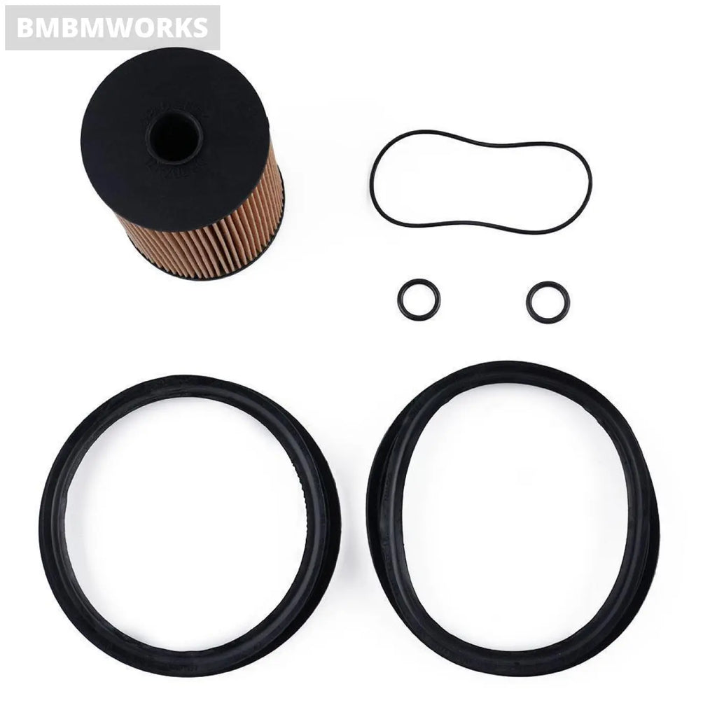 Fuel Filter Kit With O-Rings & Seals Replacement Cooper R55 R56 R57 Hatchback