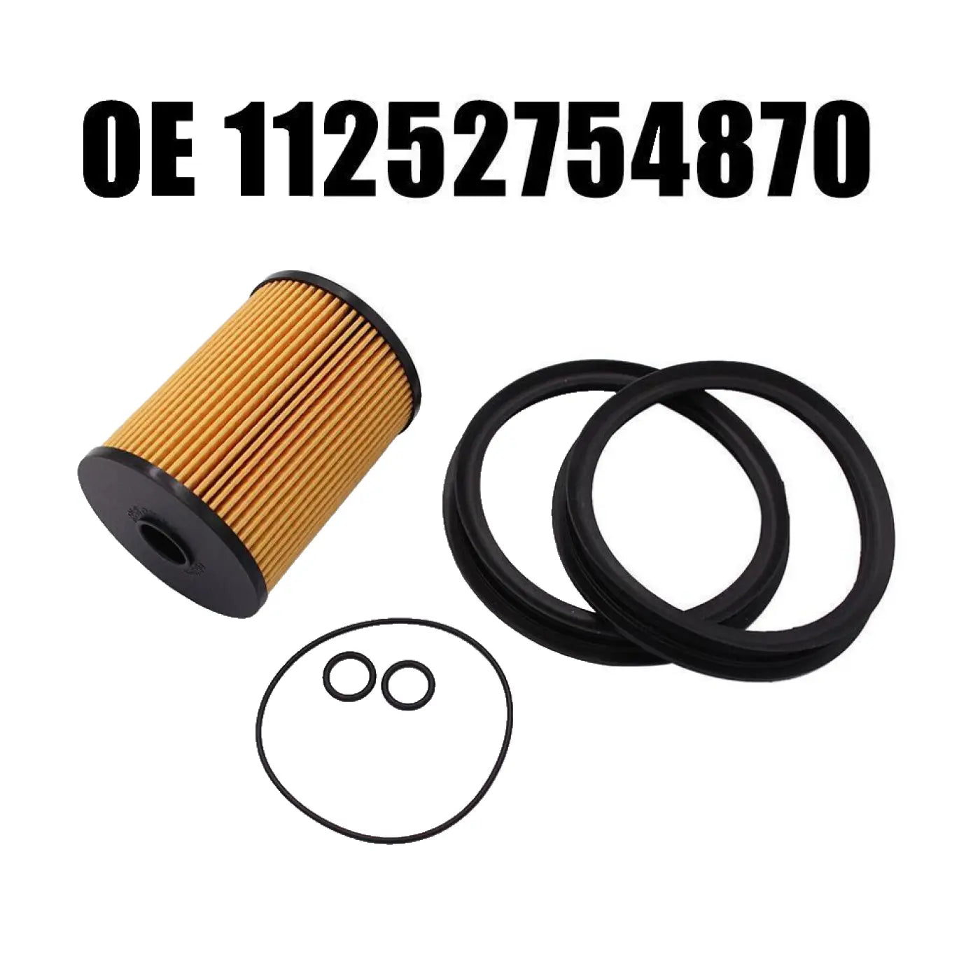 Fuel Filter Kit With O-Rings & Seals Replacement Cooper R55 R56 R57 Hatchback