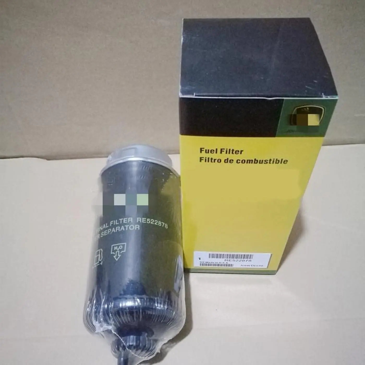 Fuel Filter Water Separator John Deere Re522878 32/925950 333-K7702