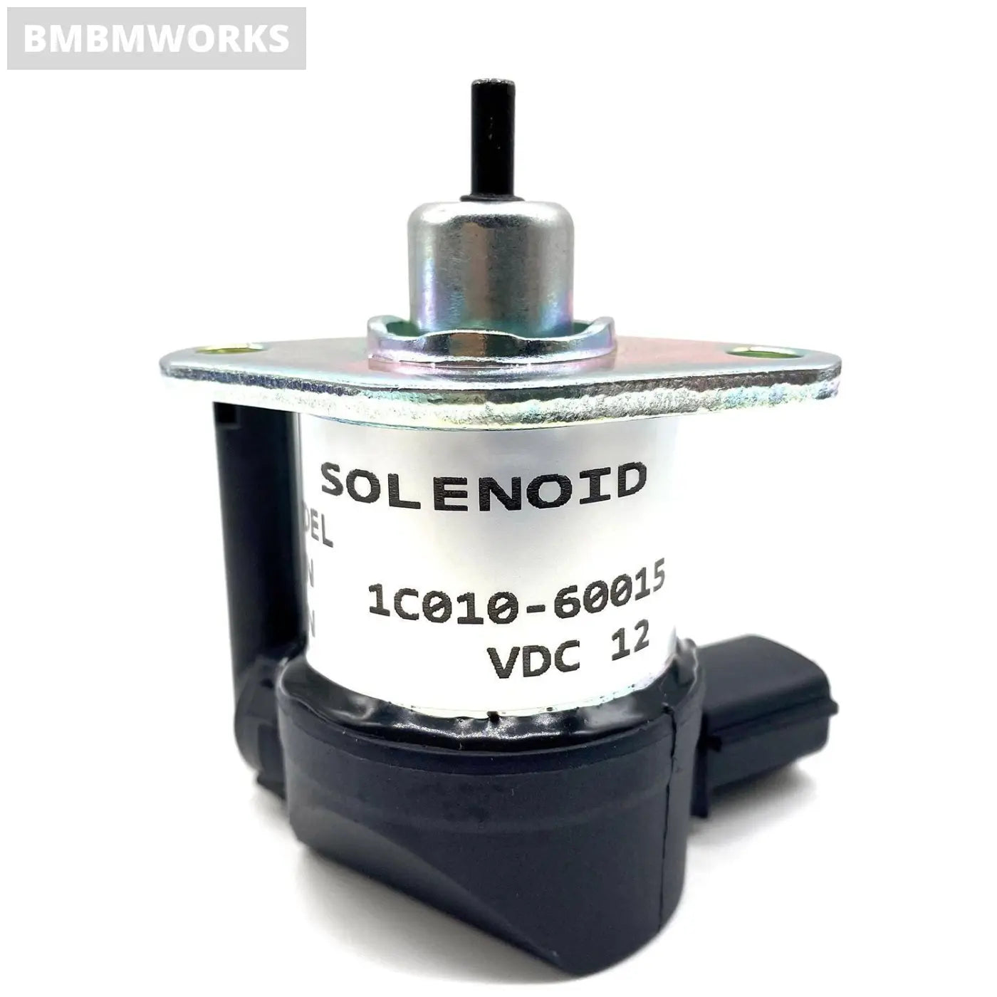 Fuel Shut Off Solenoid Kubota V3300 V3600 12Vdc 1C010-60016 1C010-60017 1C010-60