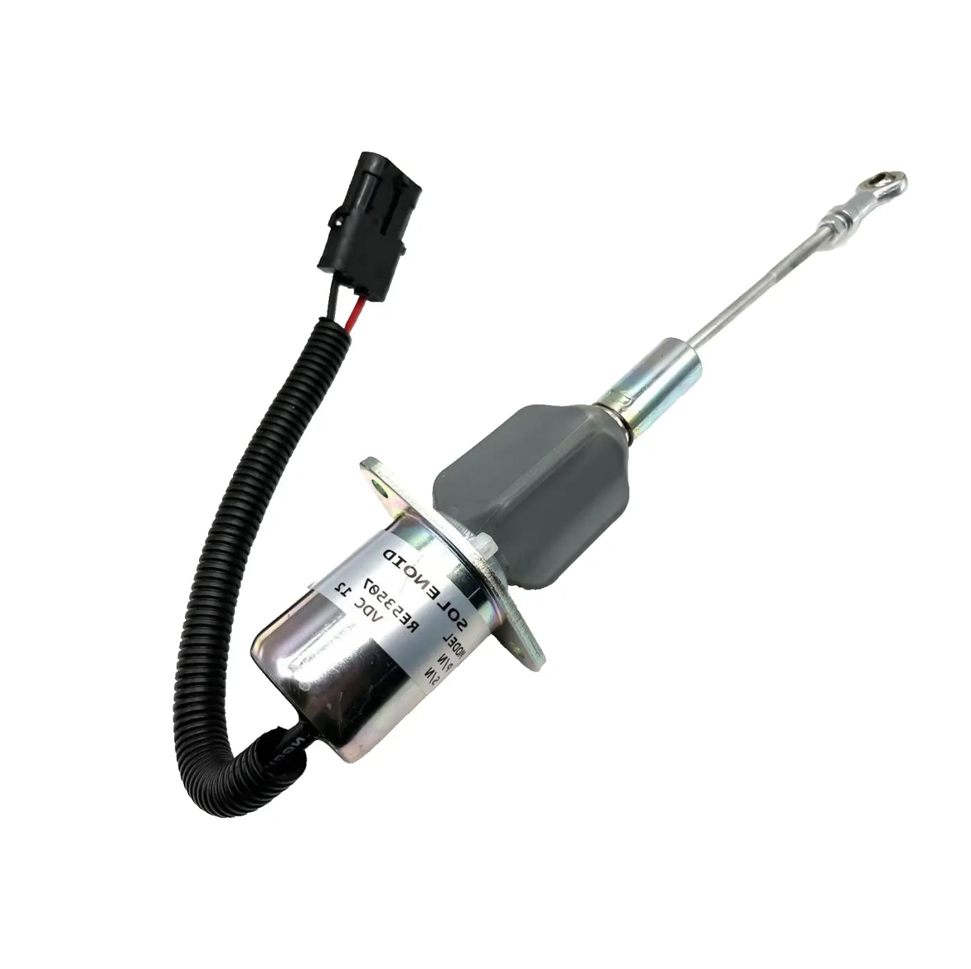 Fuel Shut Off Solenoid Re53507 12V John Deere 4555 4560 4755 4760 4955 4960 8560