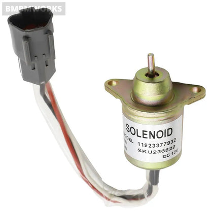 Fuel Shutdown Diesel Shut Off Solenoid John Deere Yanmar Kubota 119233-77932