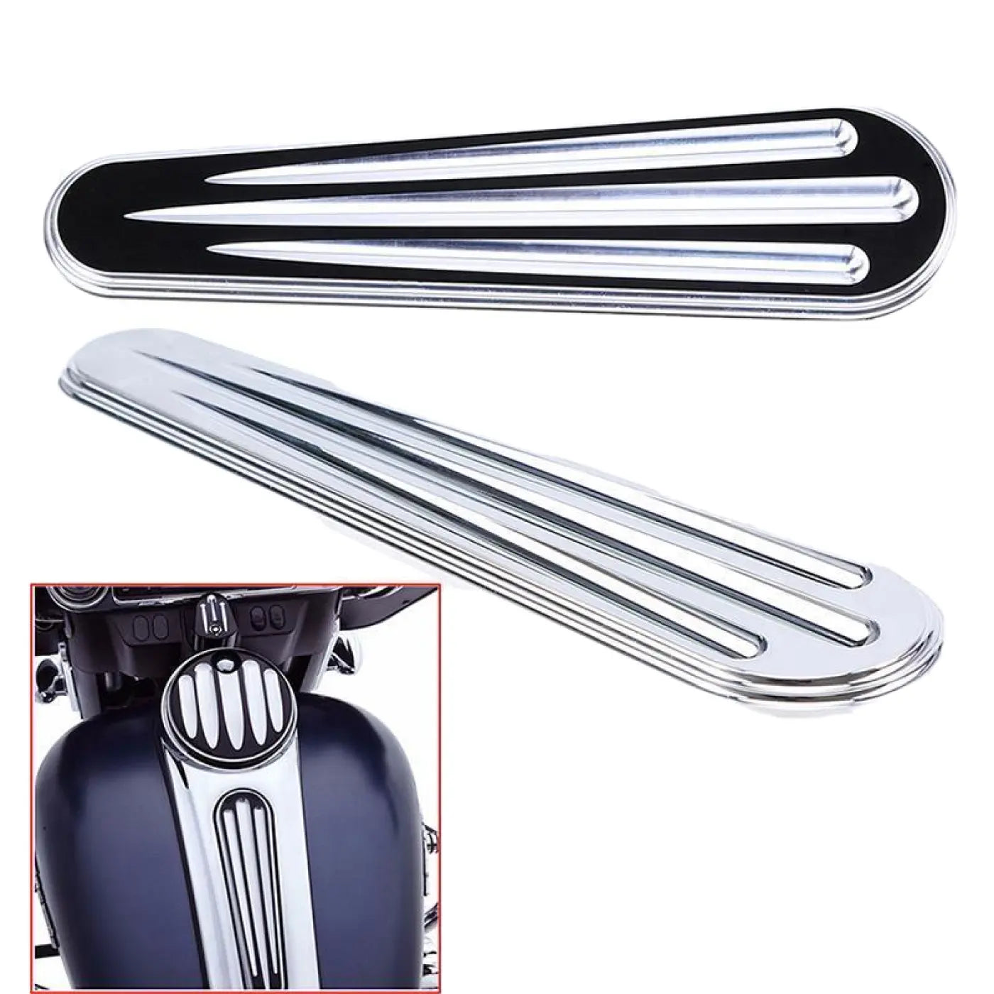 Fuel Tank Door Dash Track Cover Harley Road Glide 2010 2011 2012-2016 Street