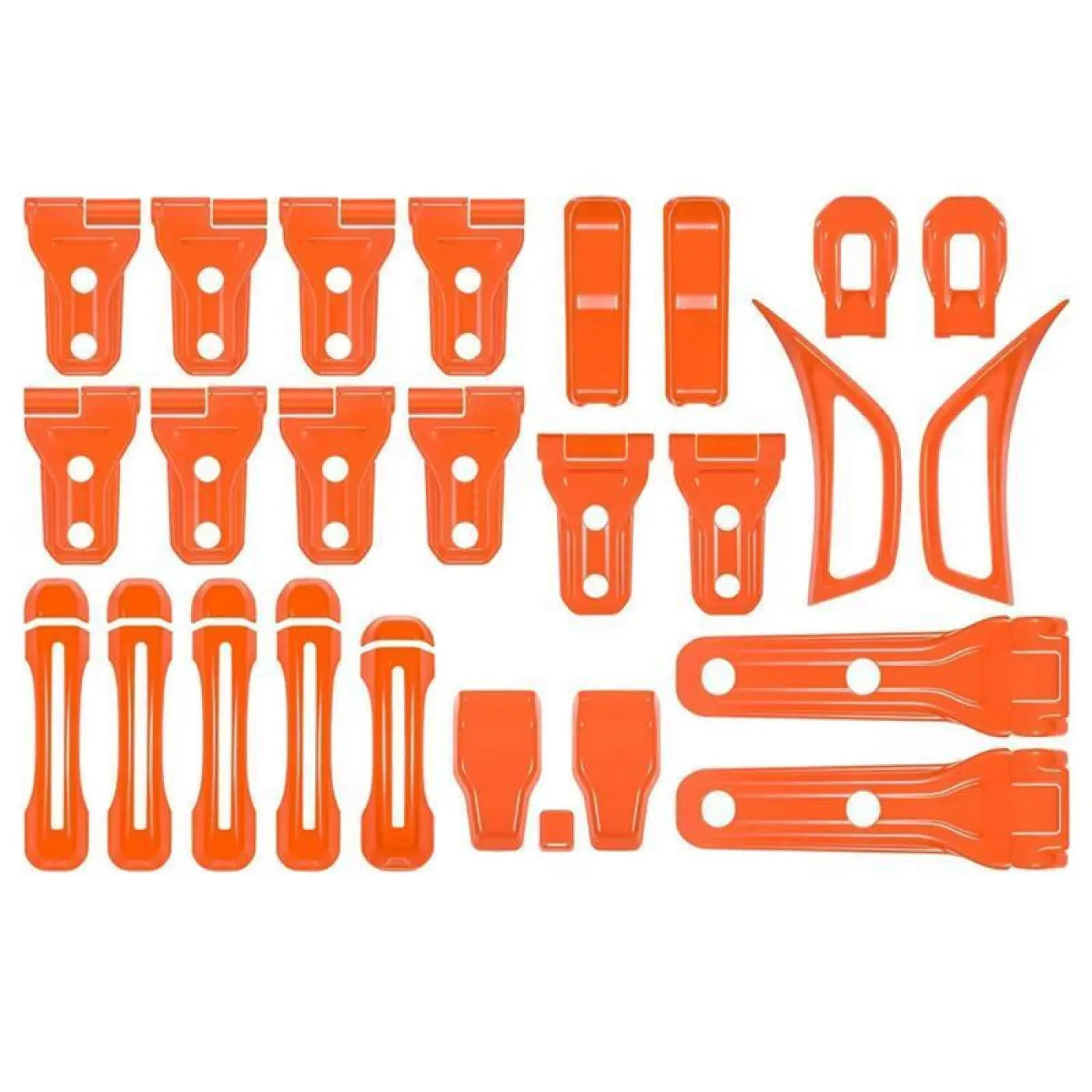 Full Set Exterior Decoration Trim Jeep Wrangler Jl Jlu 2018-2022