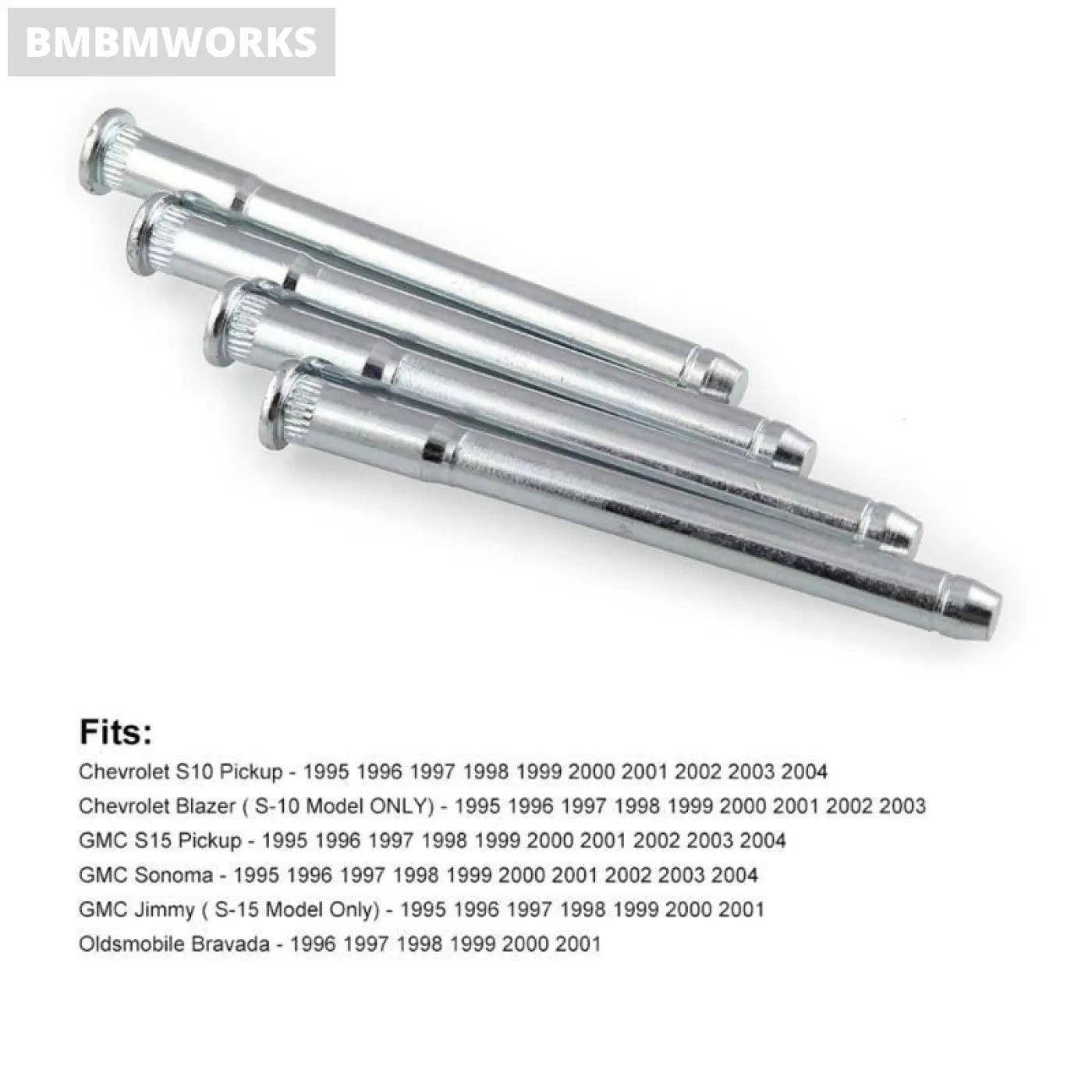 G99F Door Hinge Pin And Bushing Kit Gmc S15 1994 - 2004 Chevy S10