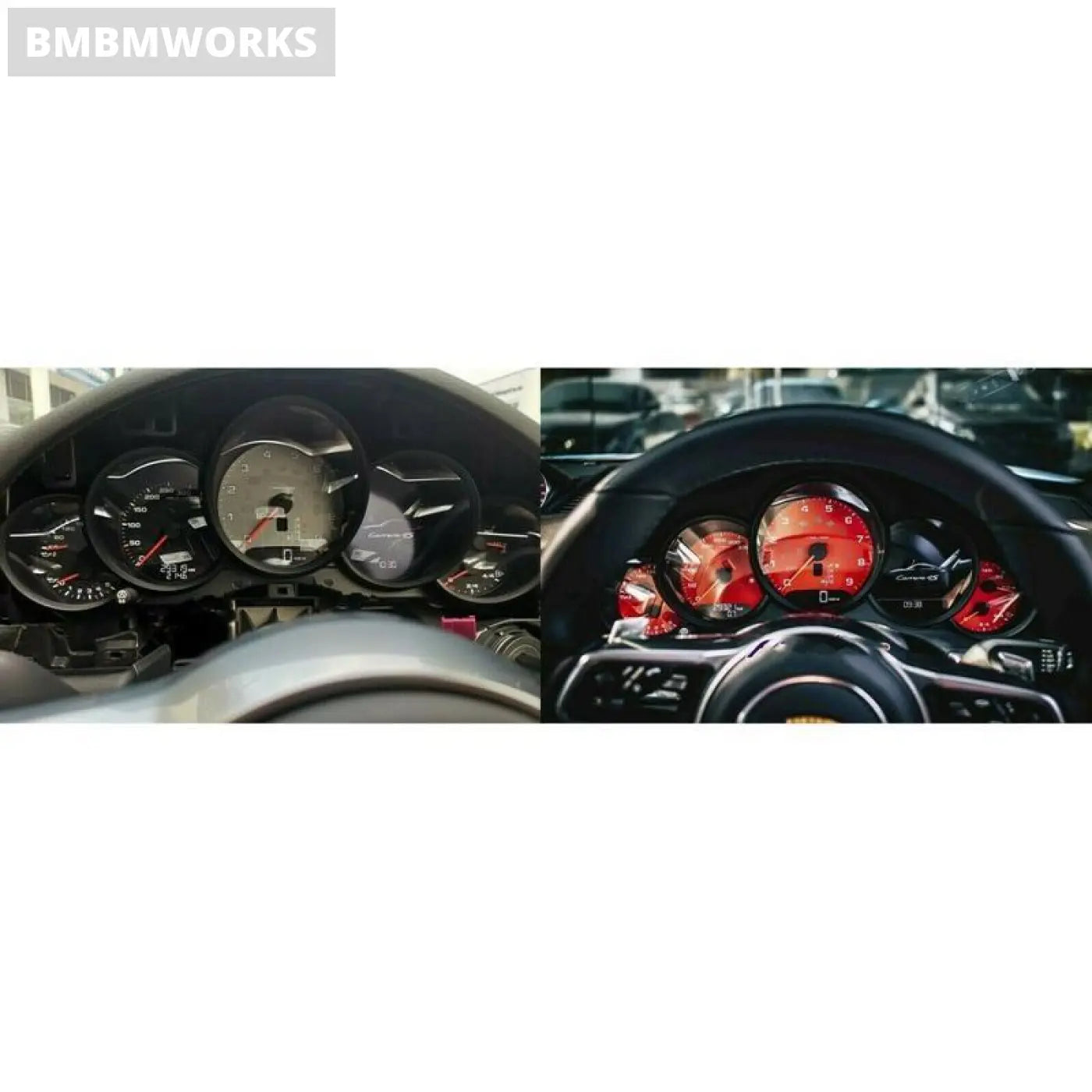 Gauge Face Dial Facelift Porsche 971 Cayenne Macan 718 Paramera 911 Carrera 991