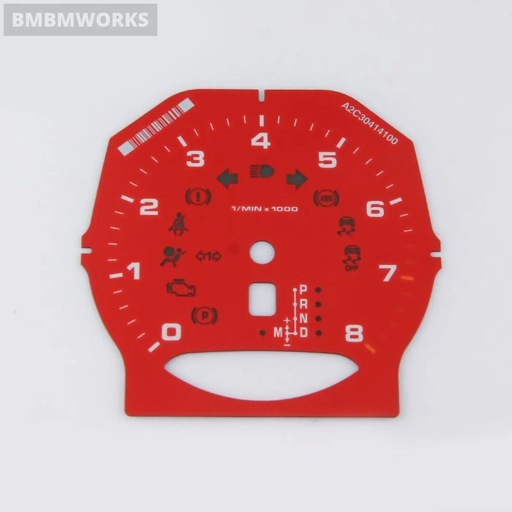 Gauge Face Dial Facelift Porsche 971 Cayenne Macan 718 Paramera 911 Carrera 991